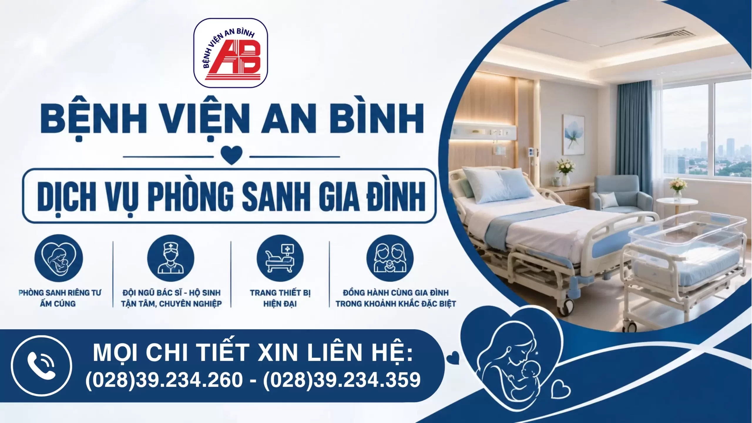 Dịch vụ Phòng sanh Gia đình – Bệnh viện An Bình