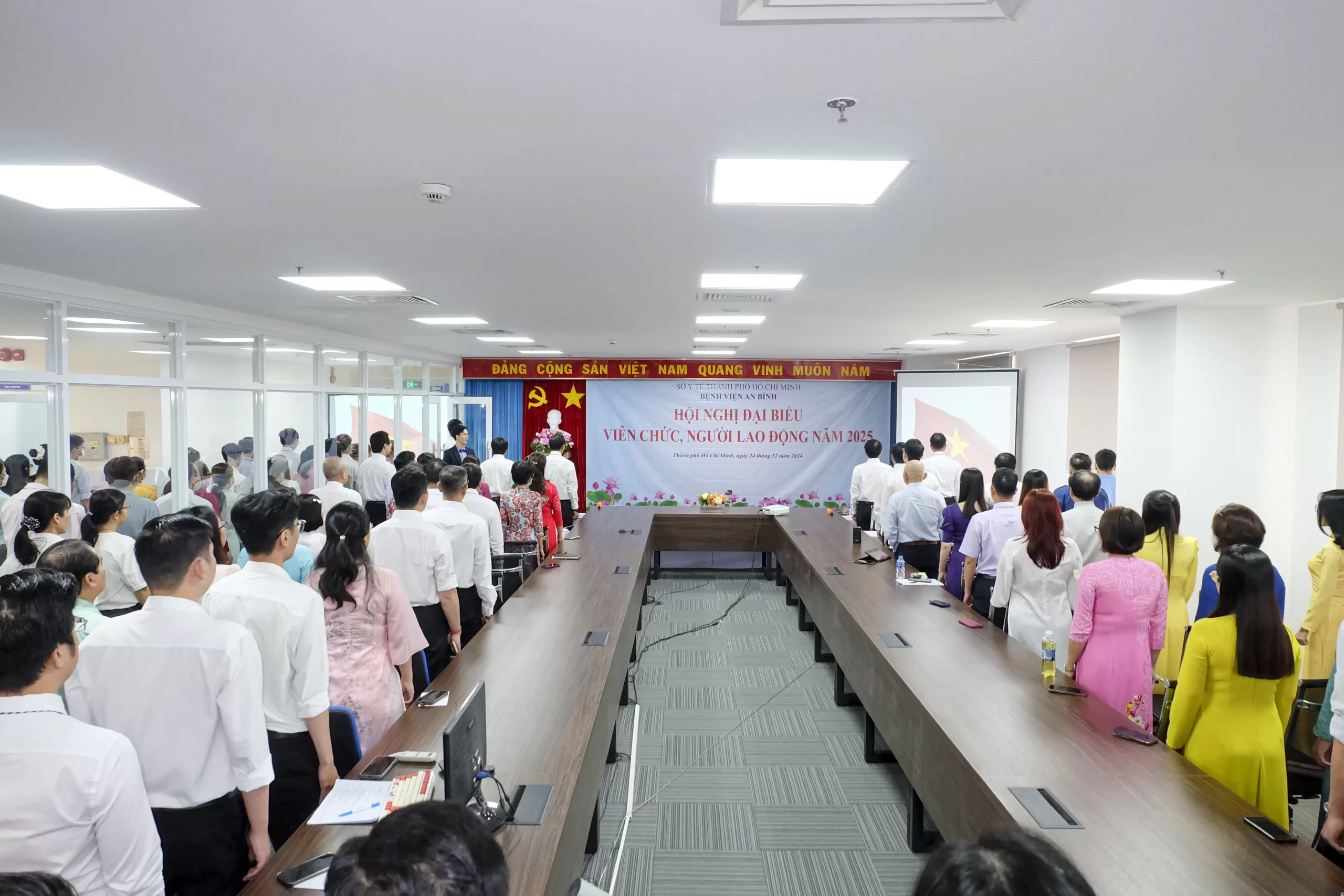 Bệnh viện An Bình tổ chức Hội nghị đại biểu cán bộ viên chức người lao động năm 2024