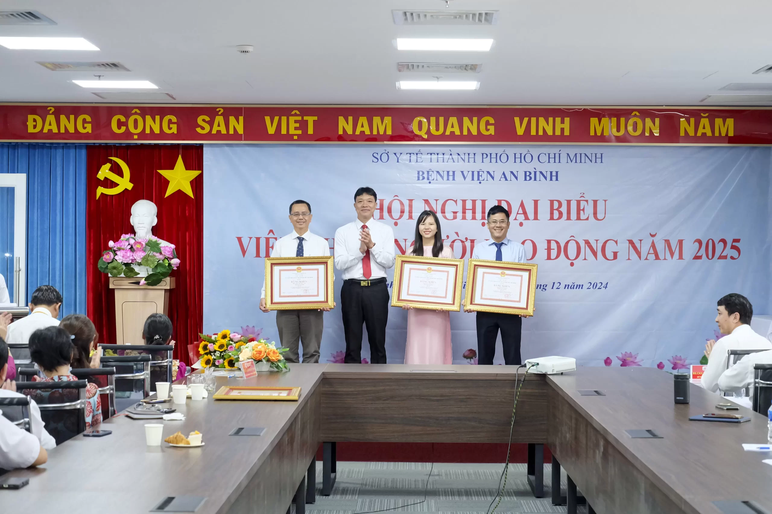 Bệnh viện An Bình tổ chức Hội nghị đại biểu cán bộ viên chức người lao động năm 2024