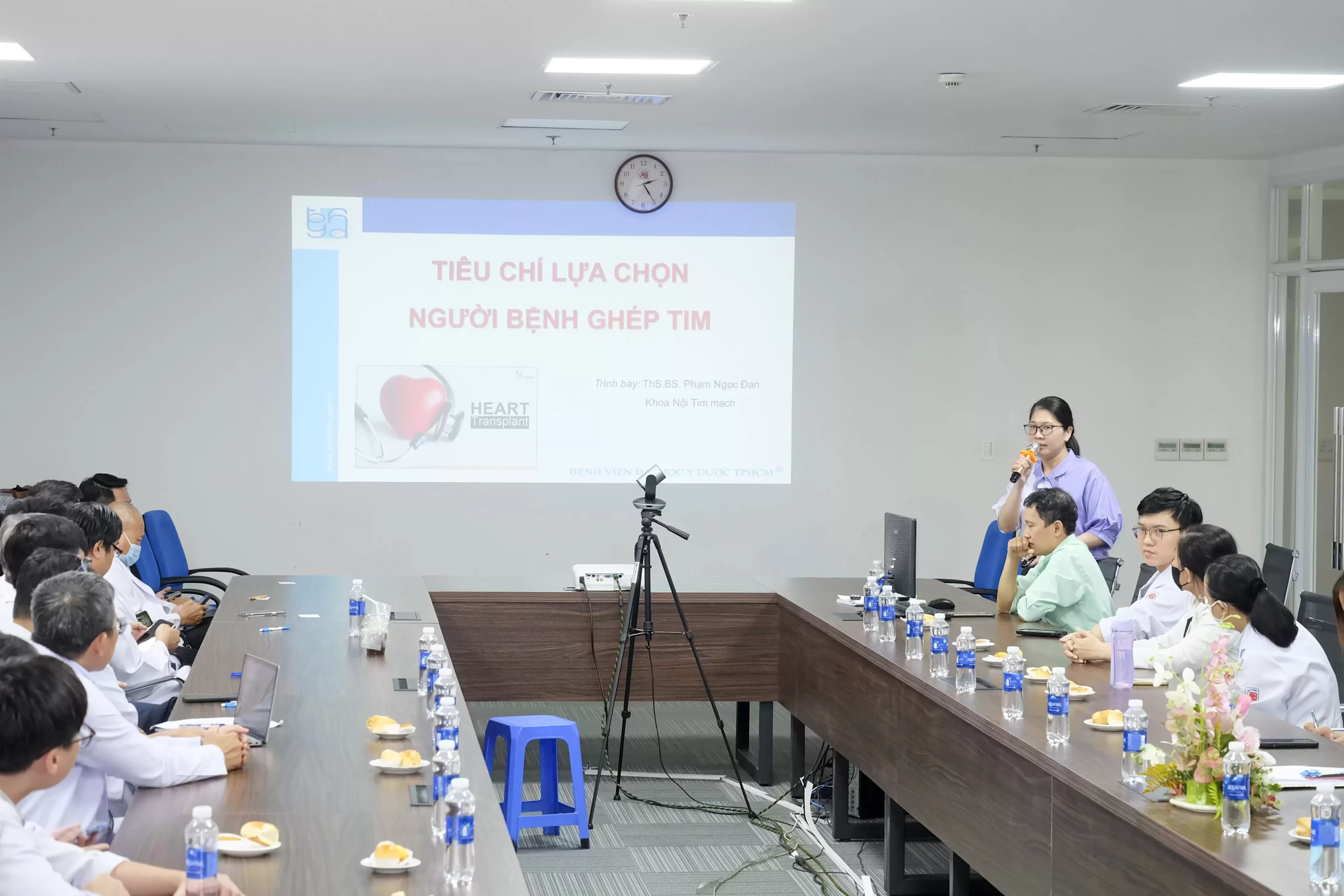 Bệnh viện An Bình và Bệnh viện Đại học Y Dược TP.HCM phối hợp tổ chức buổi sinh hoạt chuyên đề “Phối hợp điều trị ghép tim”