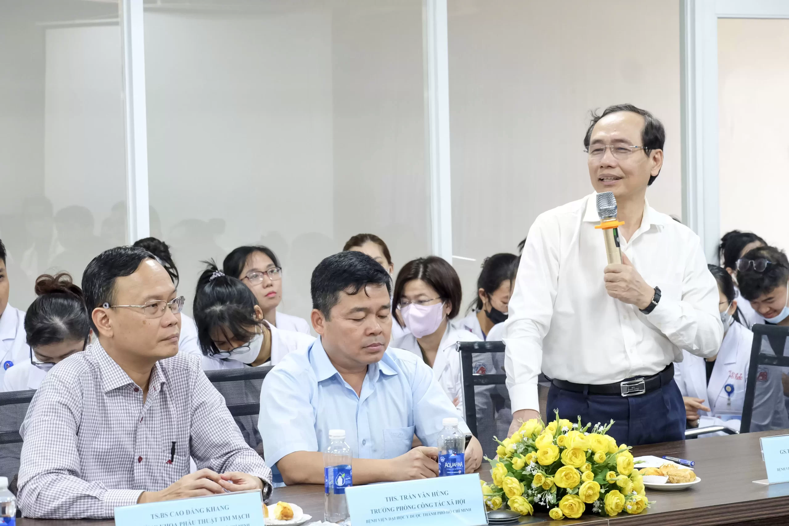 Bệnh viện An Bình và Bệnh viện Đại học Y Dược TP.HCM phối hợp tổ chức buổi sinh hoạt chuyên đề “Phối hợp điều trị ghép tim”