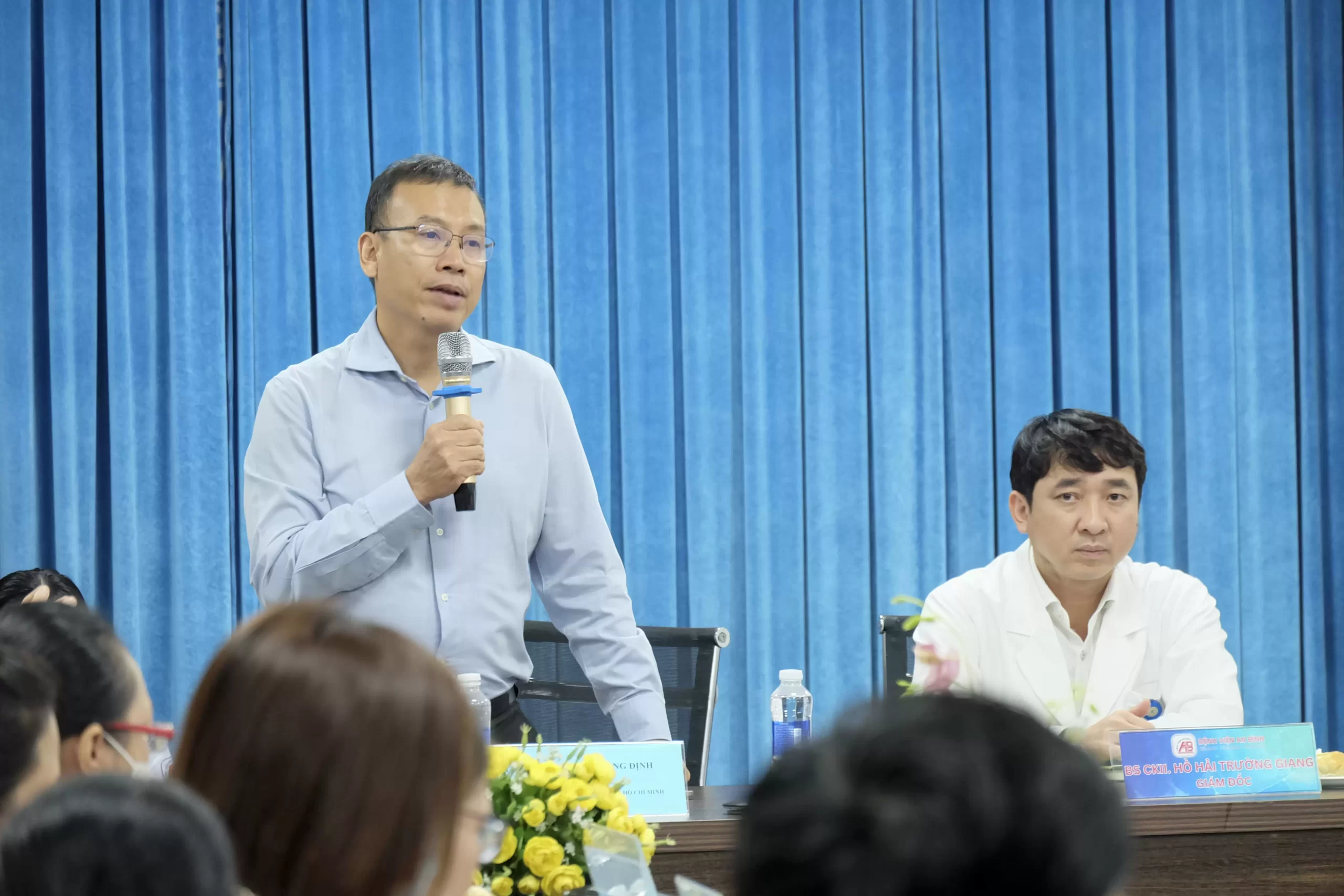 Bệnh viện An Bình và Bệnh viện Đại học Y Dược TP.HCM phối hợp tổ chức buổi sinh hoạt chuyên đề “Phối hợp điều trị ghép tim”