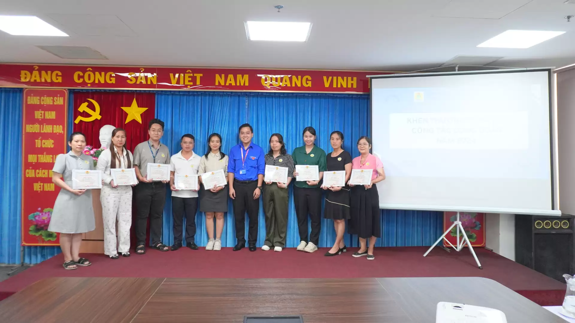 Hội nghị tổng kết công tác Công đoàn năm 2024, triển khai phương hướng, nhiệm vụ năm 2025.