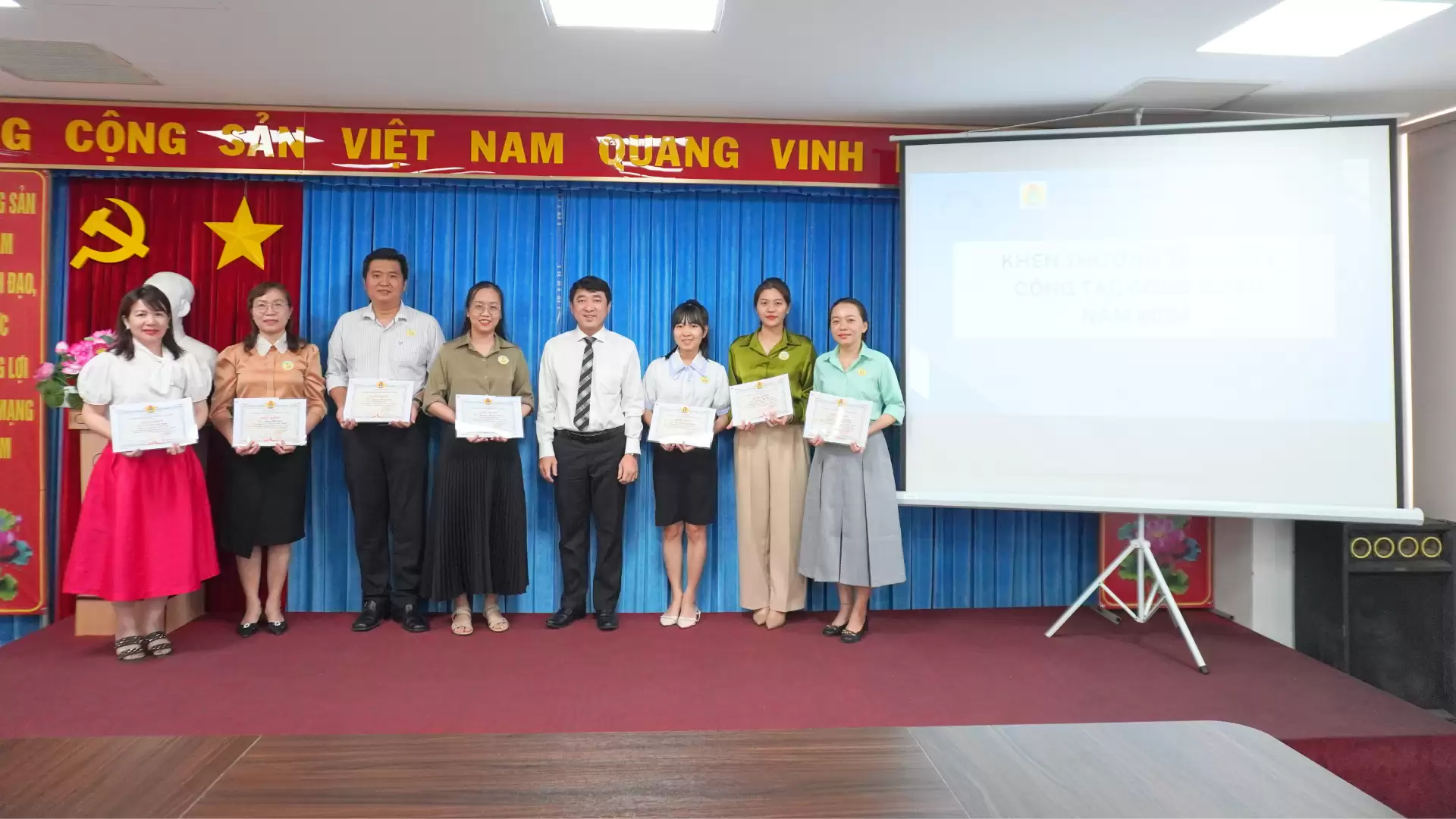 Hội nghị tổng kết công tác Công đoàn năm 2024, triển khai phương hướng, nhiệm vụ năm 2025.