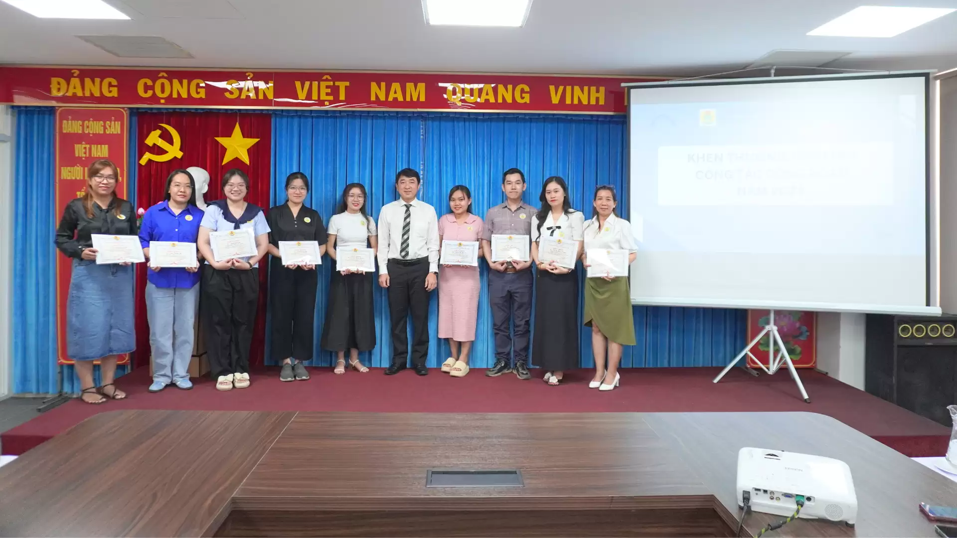 Hội nghị tổng kết công tác Công đoàn năm 2024, triển khai phương hướng, nhiệm vụ năm 2025.
