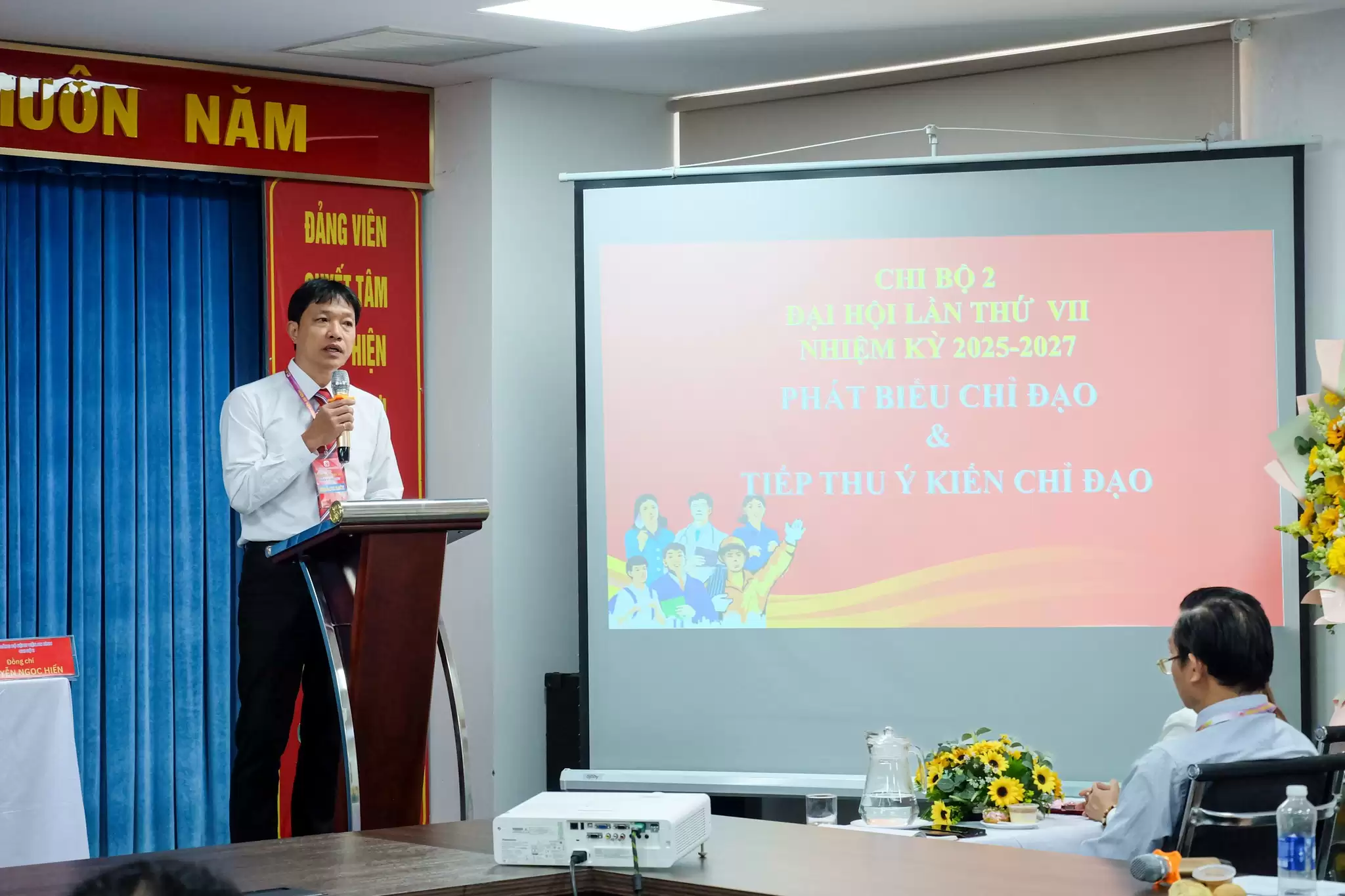 Chi bộ 2 thuộc Đảng bộ Bệnh viện An Bình tổ chức thành công Đại hội lần thứ VII, nhiệm kỳ 2025 – 2027