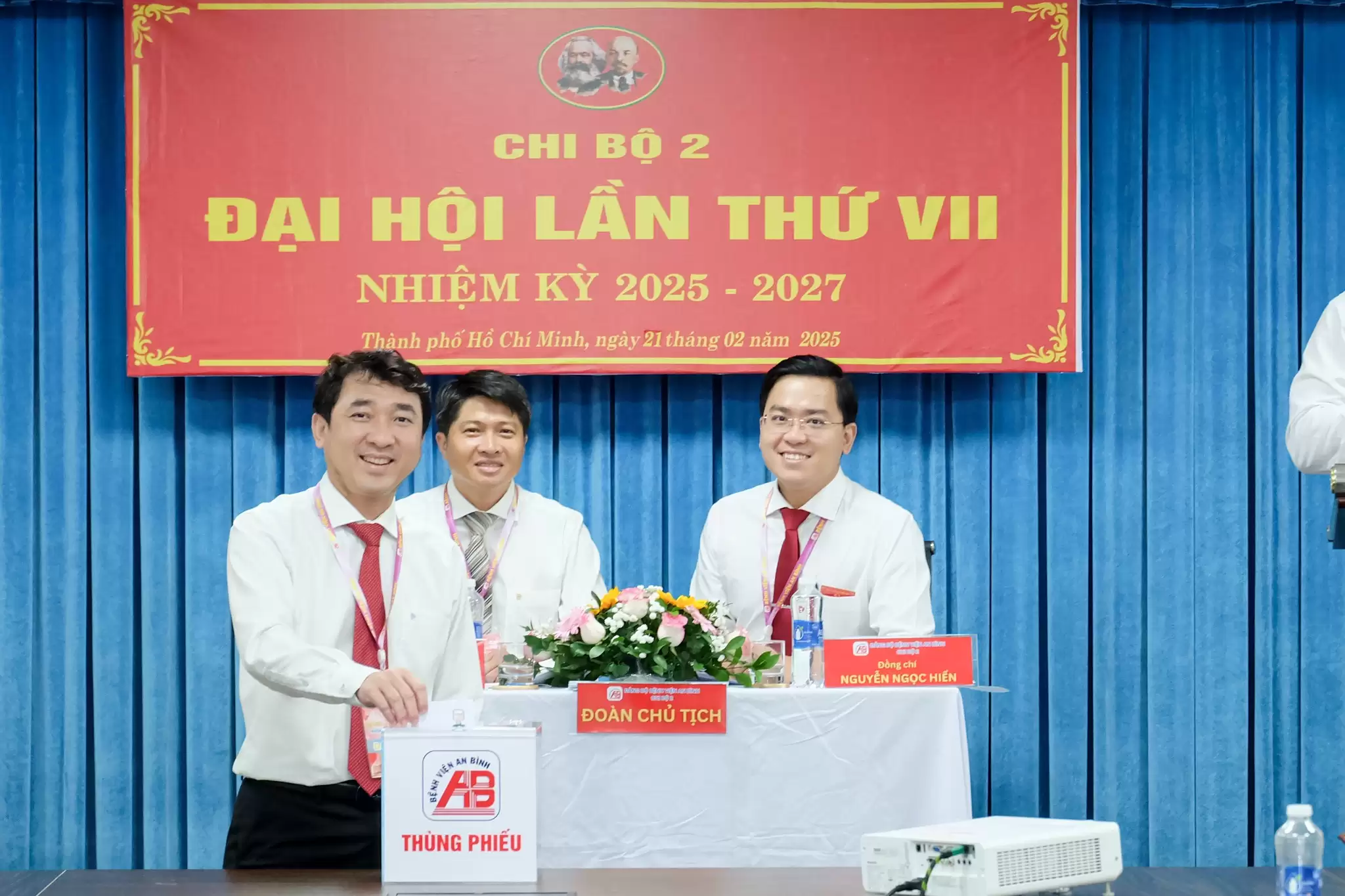 Chi bộ 2 thuộc Đảng bộ Bệnh viện An Bình tổ chức thành công Đại hội lần thứ VII, nhiệm kỳ 2025 – 2027