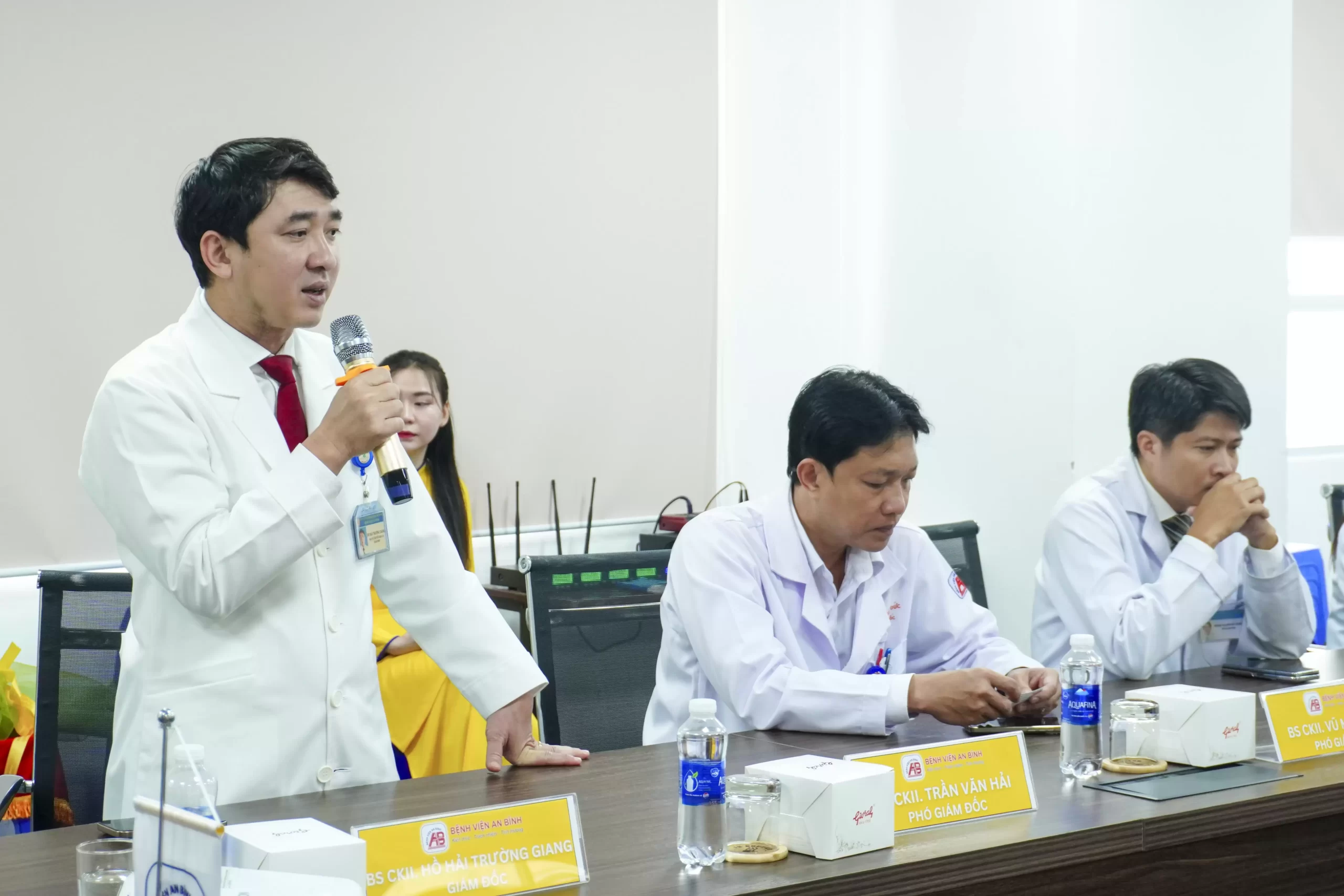 Bệnh viện An Bình và Ngân hàng TMCP Đại Chúng Việt Nam (PVcombank) ký kết hợp tác.