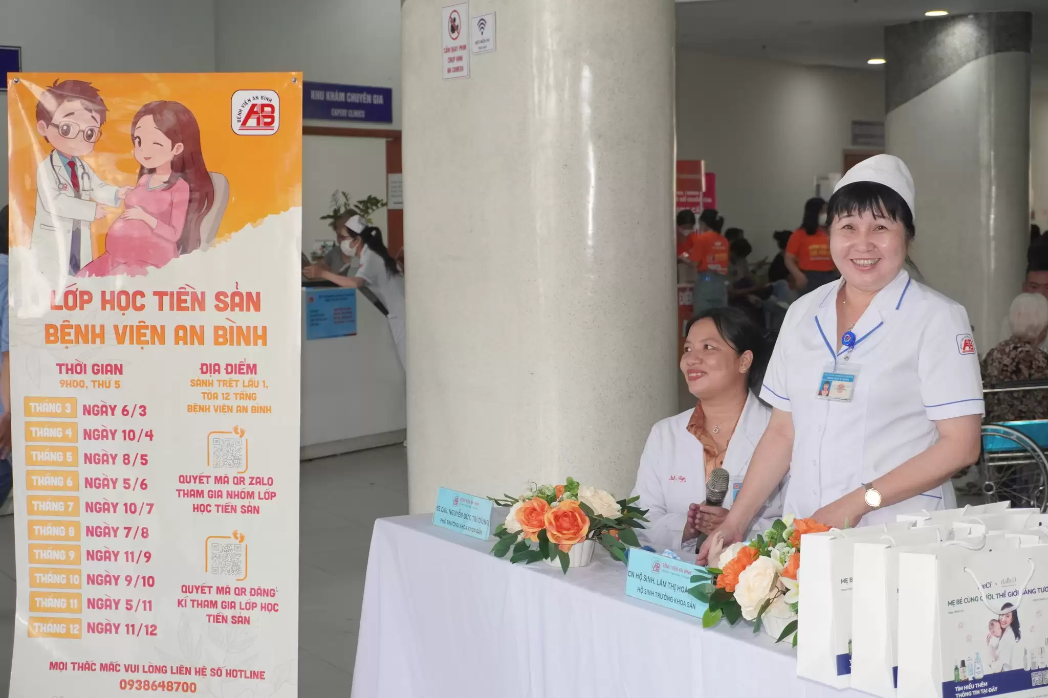 Lớp học tiền sản tháng 5: “Sơ cứu trẻ sơ sinh sặc sữa”