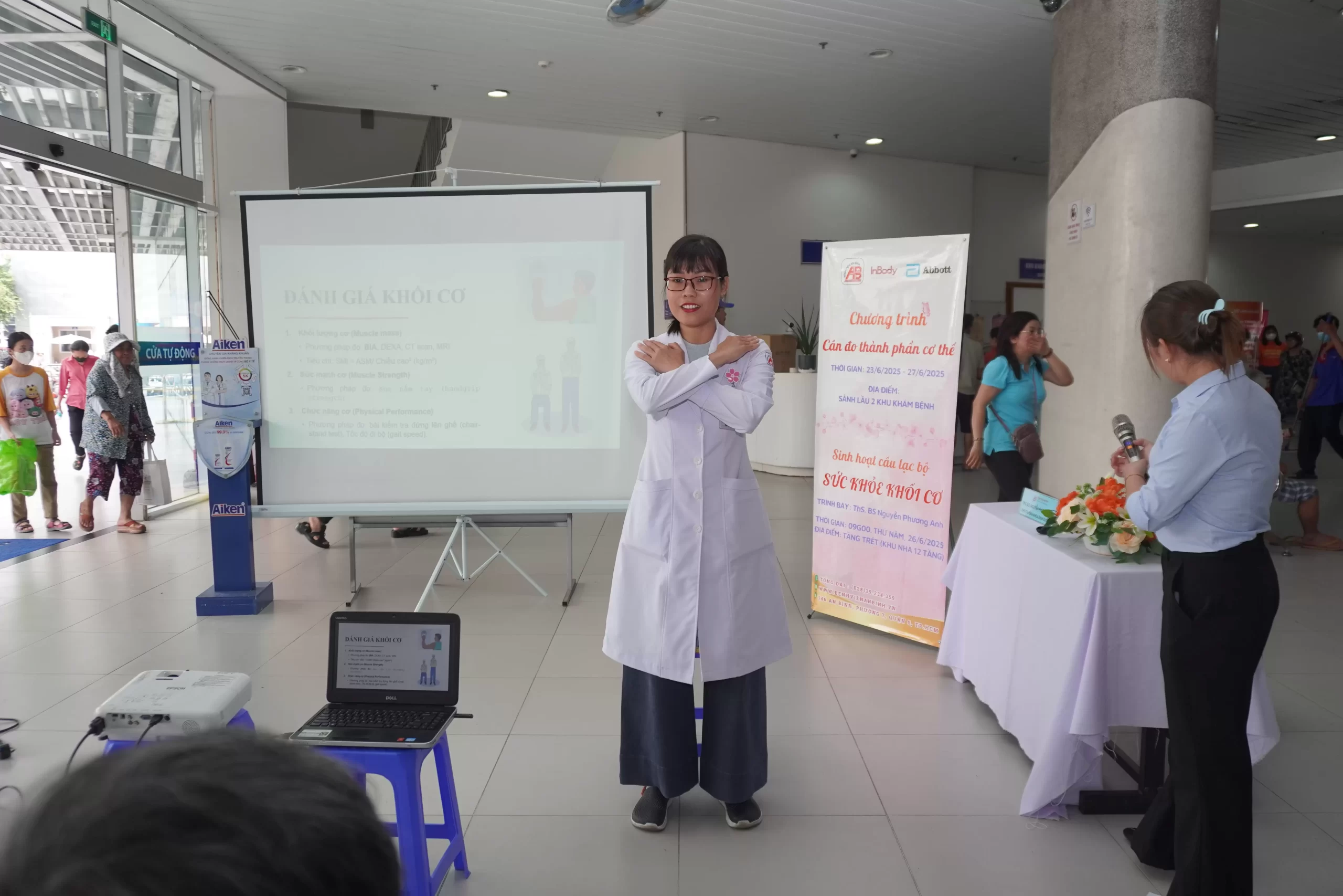 Bệnh viện An Bình tổ chức chương trình Sinh hoạt Câu lạc bộ người bệnh với chủ đề “Sức khỏe khối cơ” – Tầm soát sức khỏe khối cơ cho người bệnh ngoại trú