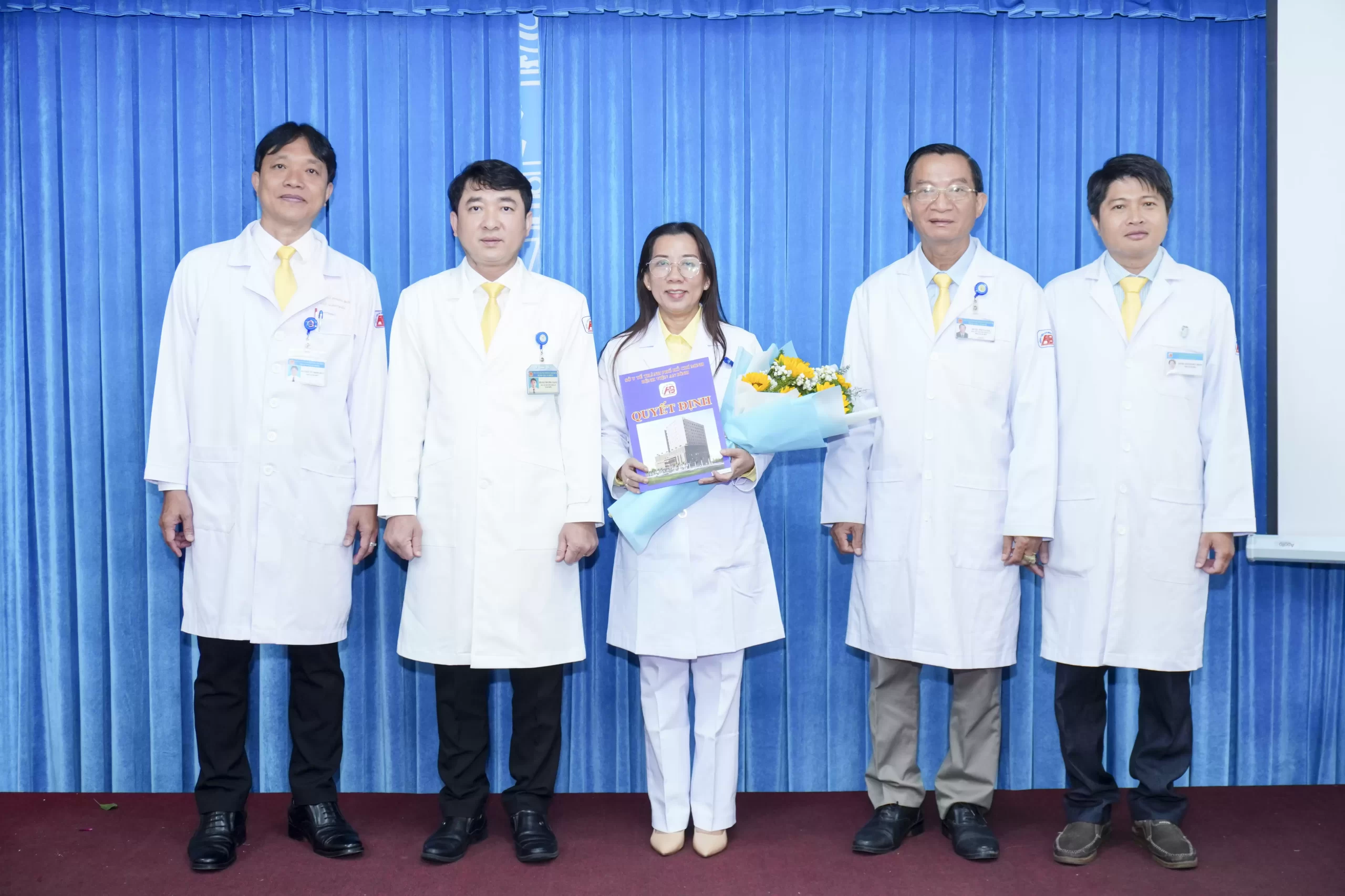 Bệnh viện An Bình tổ chức Lễ công bố và trao Quyết định bổ nhiệm lại, Quyết định phân công nhân sự quản lý các Đơn vị