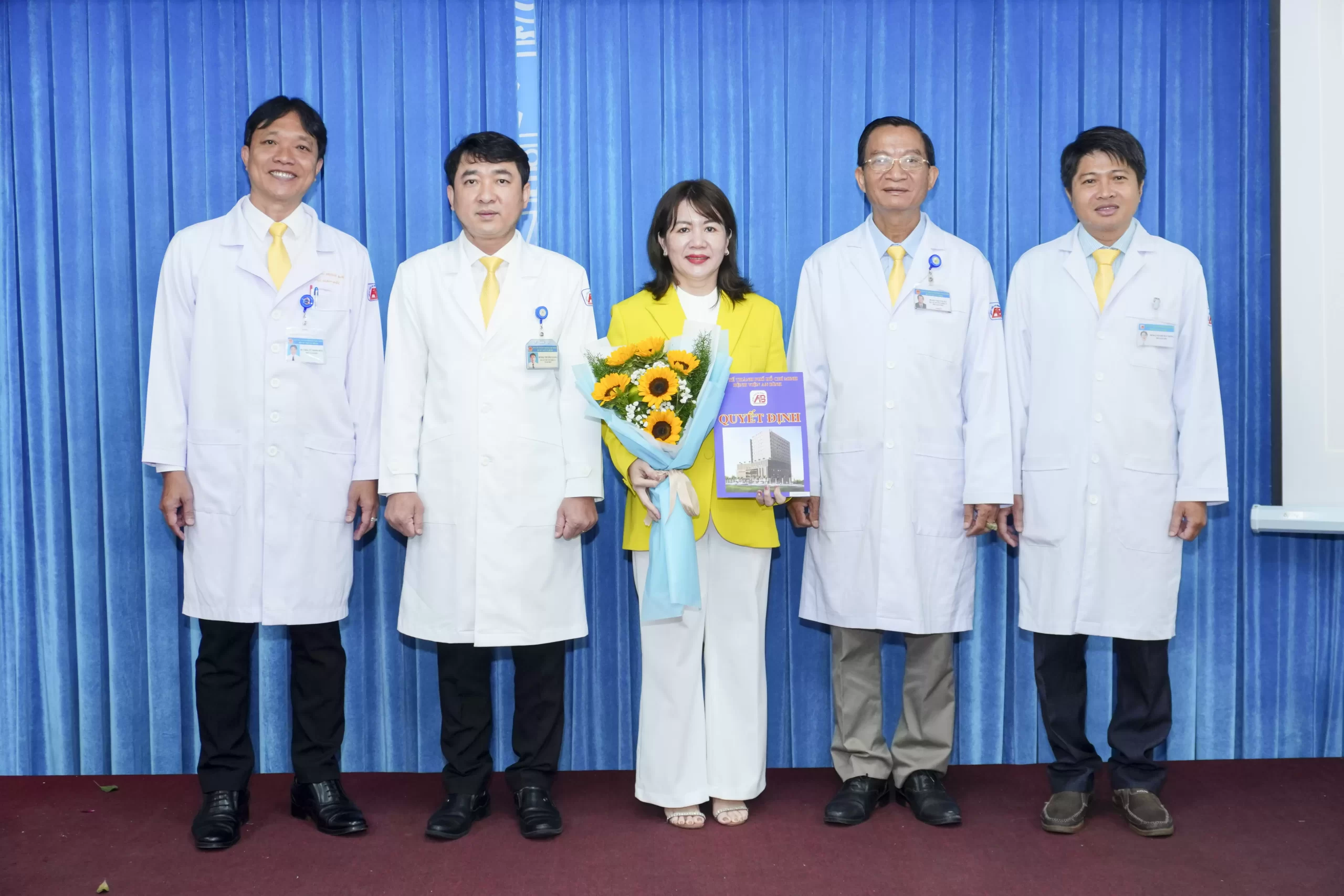 Bệnh viện An Bình tổ chức Lễ công bố và trao Quyết định bổ nhiệm lại, Quyết định phân công nhân sự quản lý các Đơn vị