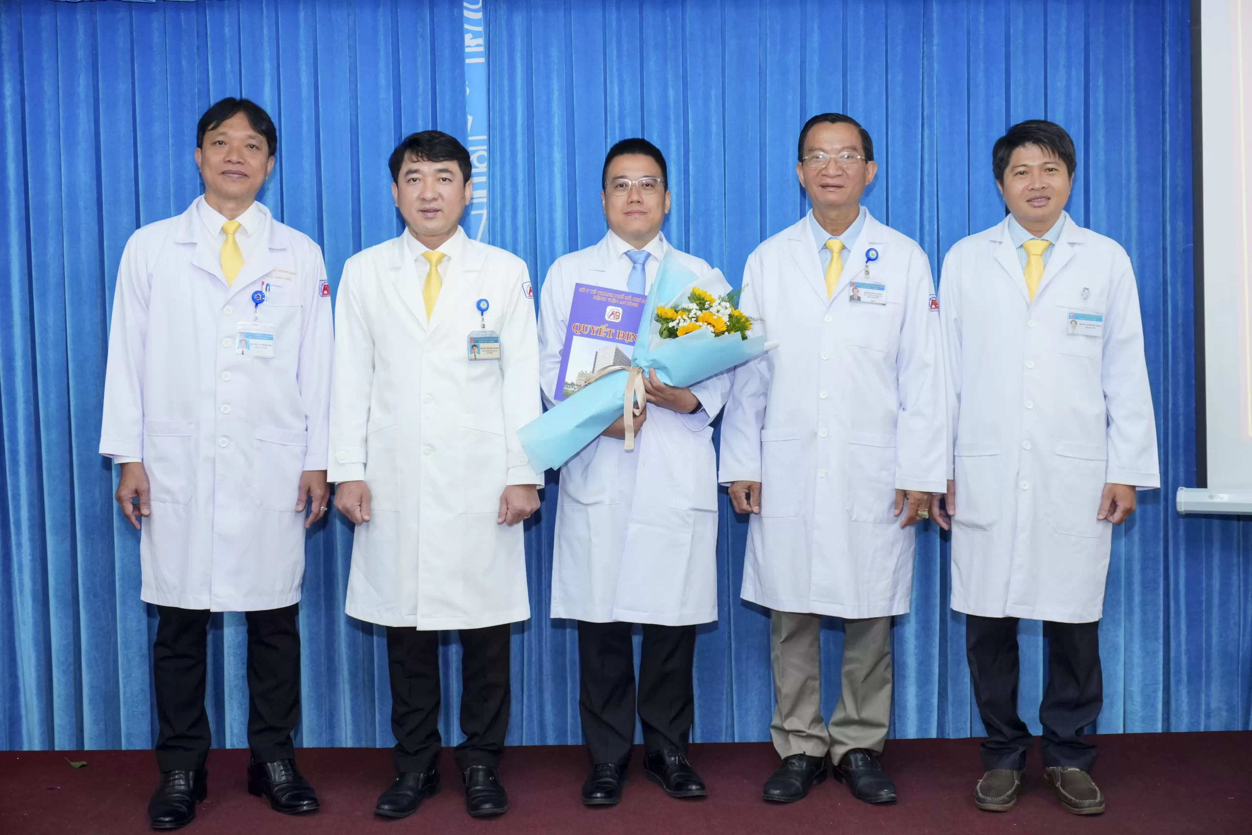 Bệnh viện An Bình tổ chức Lễ công bố và trao Quyết định bổ nhiệm lại, Quyết định phân công nhân sự quản lý các Đơn vị