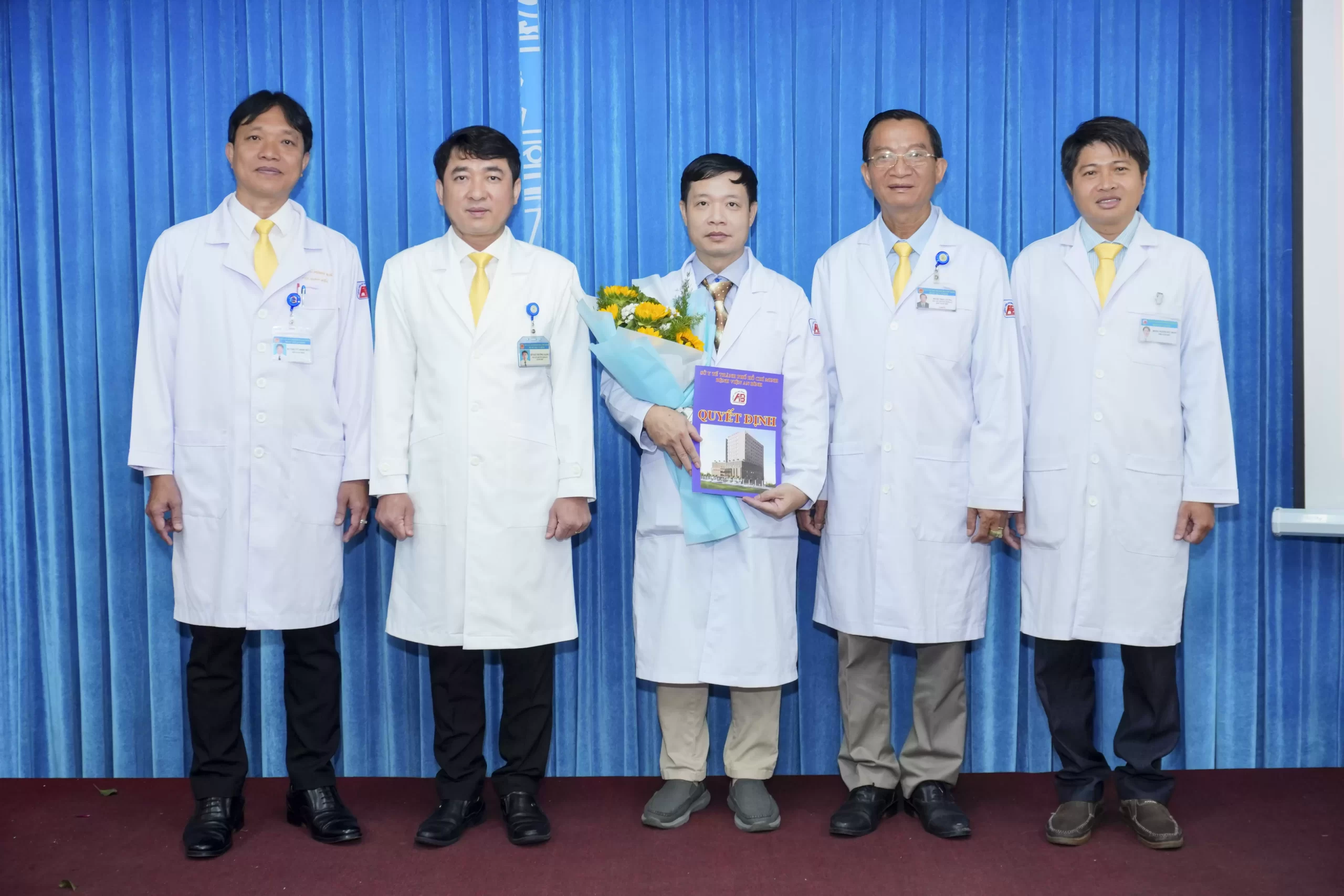 Bệnh viện An Bình tổ chức Lễ công bố và trao Quyết định bổ nhiệm lại, Quyết định phân công nhân sự quản lý các Đơn vị