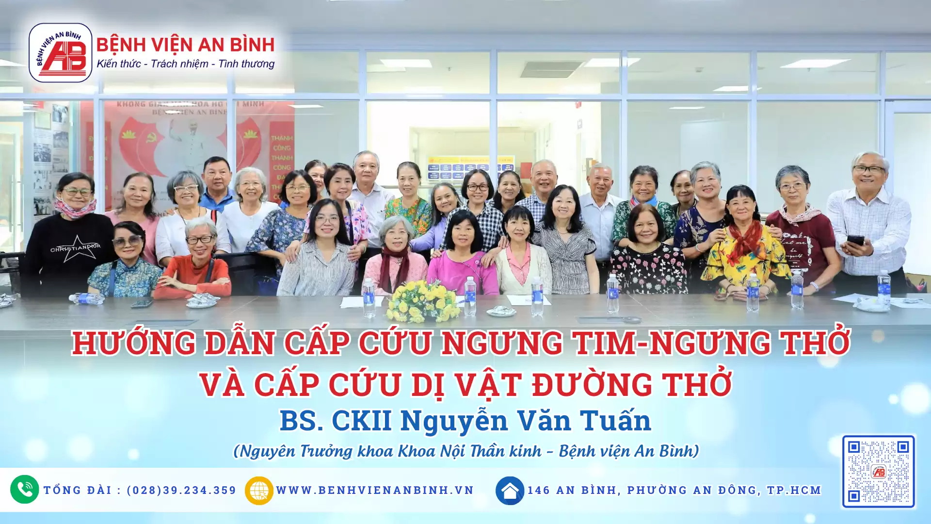 Buổi sinh hoạt dành cho ngfười cao tuổi tại Bệnh viện An Bình