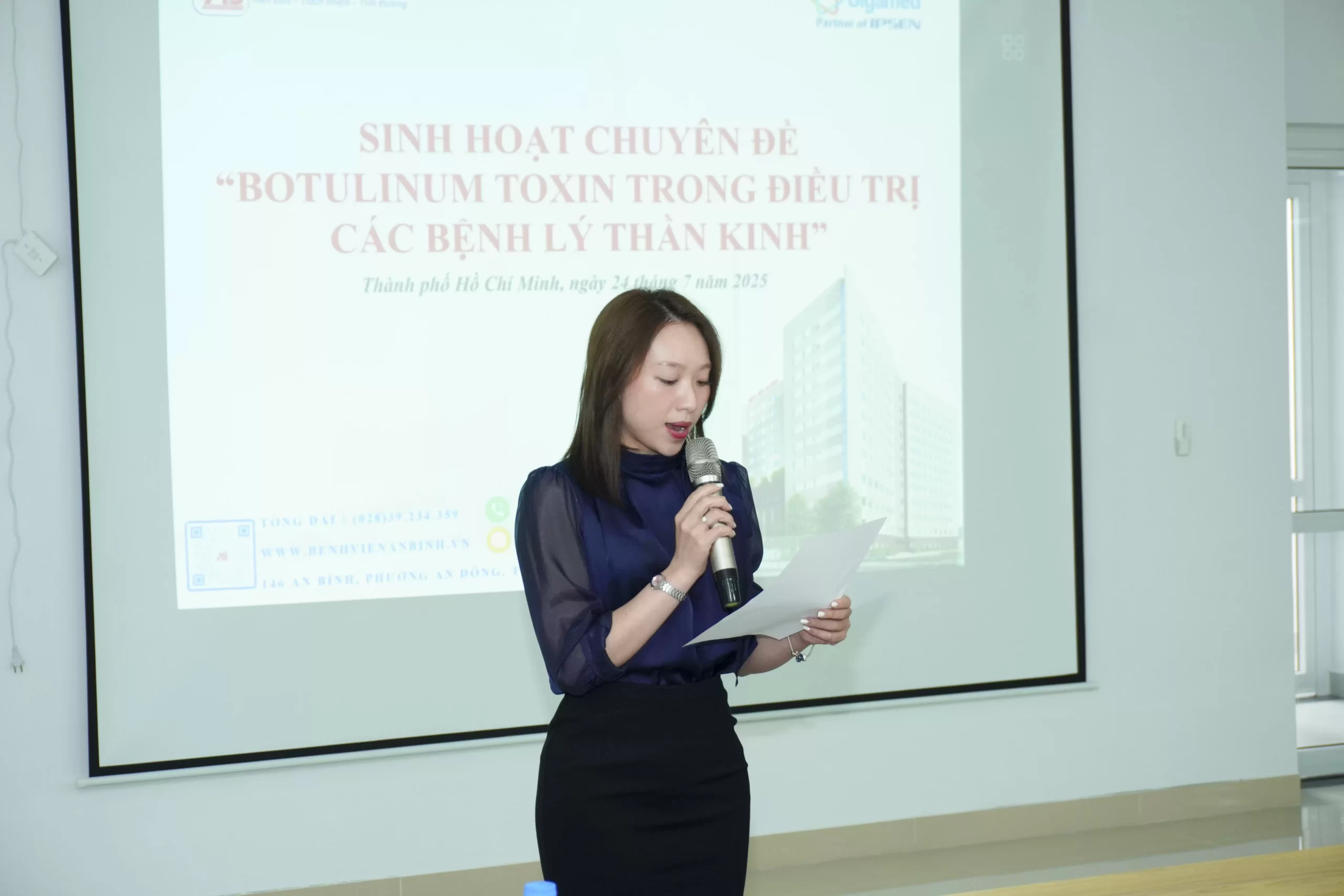 Sinh hoạt Khoa học kỹ thuật với chuyên đề: “Botulinum Toxin trong điều trị các bệnh lý thần kinh”Lưu nháp tự động