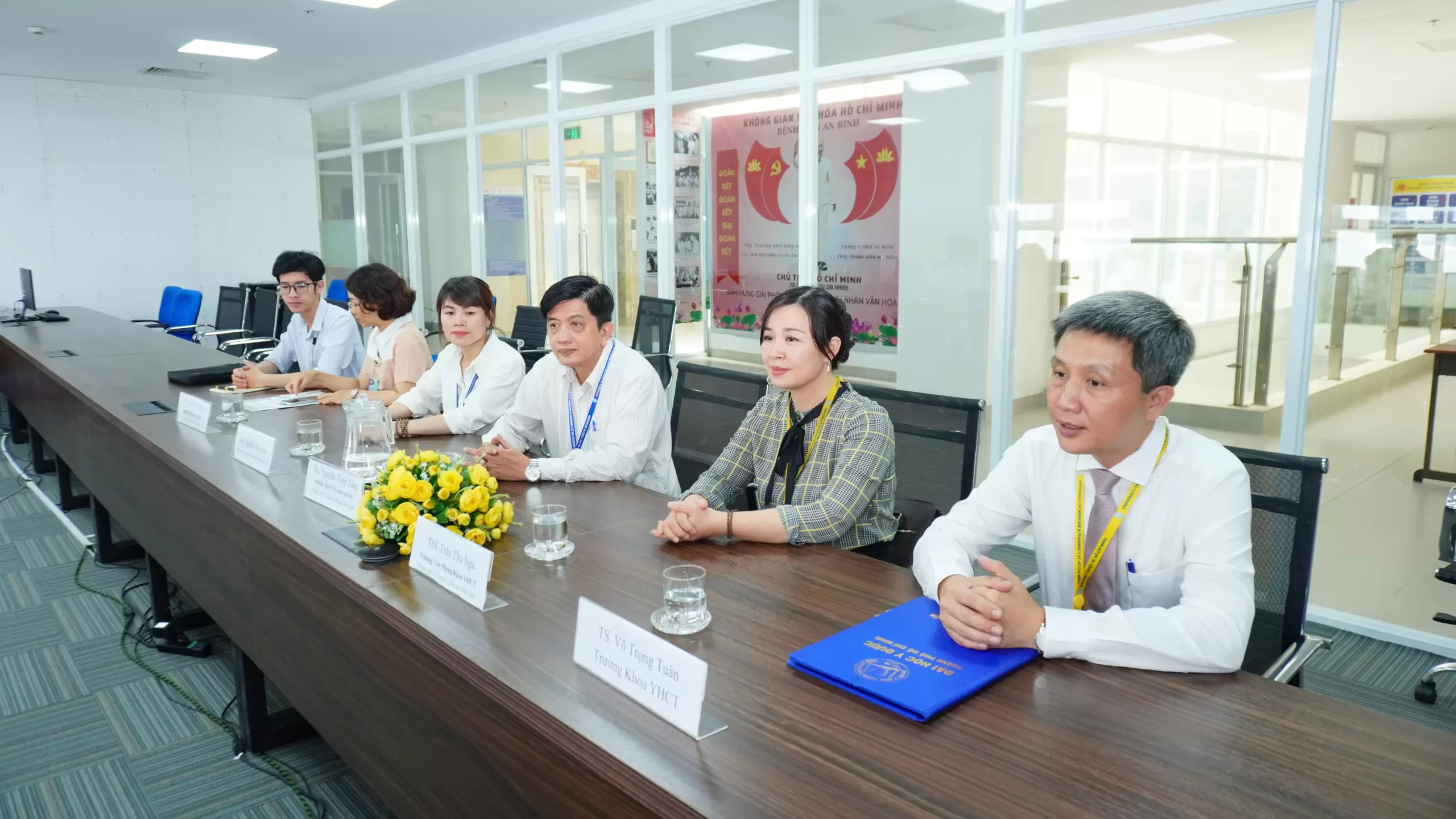 Lễ ký kết hợp đồng viện – trường với Đại học Y dược Thành phố Hồ Chí Minh