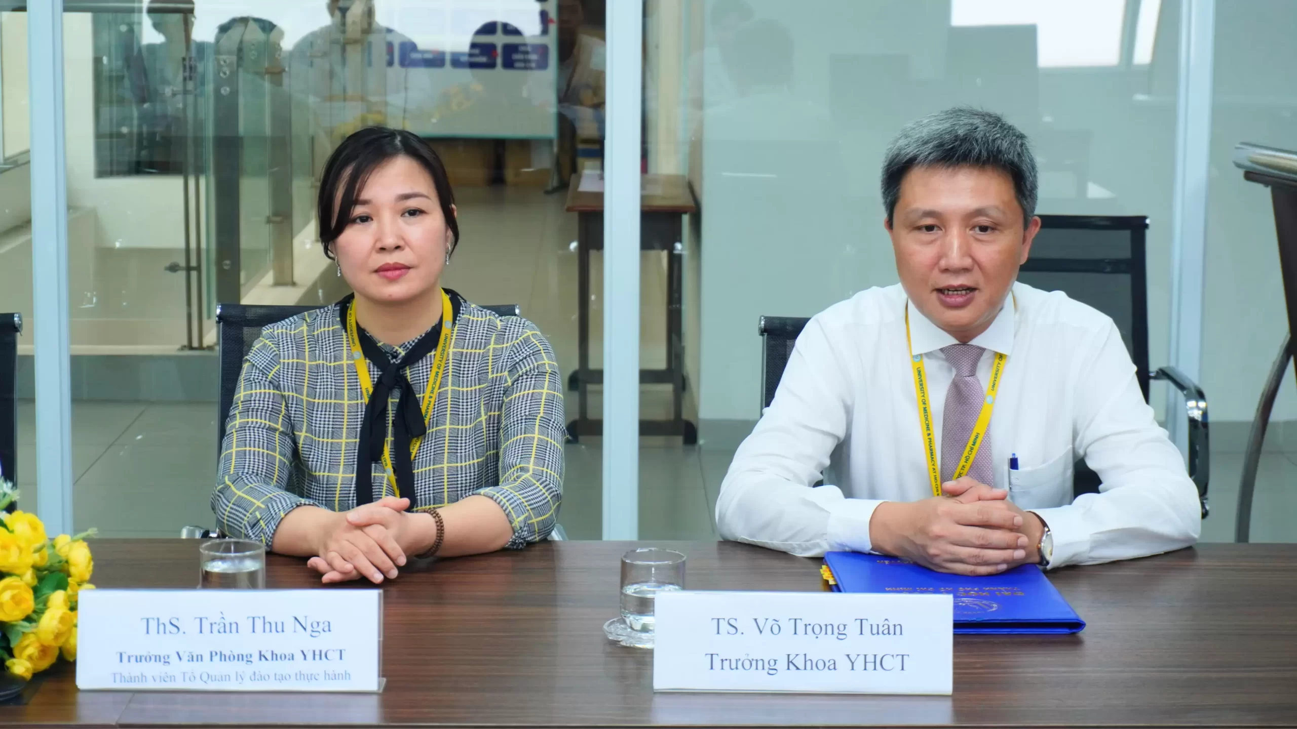 Lễ ký kết hợp đồng viện – trường với Đại học Y dược Thành phố Hồ Chí Minh