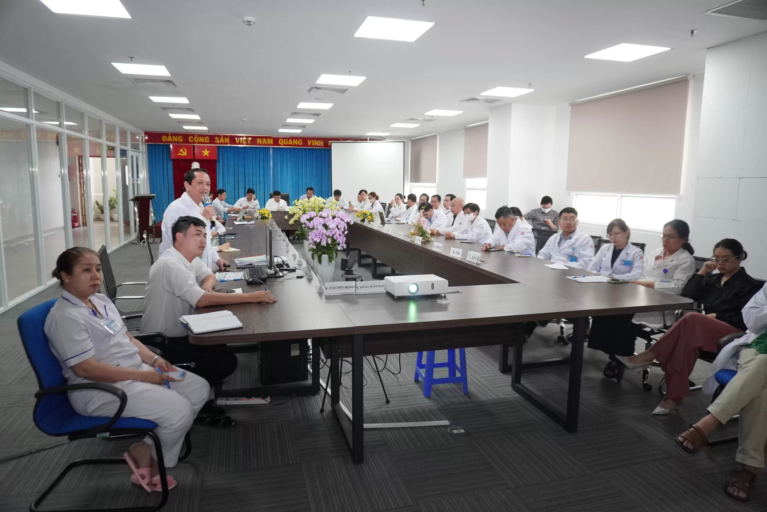 Bệnh viện An Bình tổ chức họp Hội đồng Quản lý chất lượng quý II năm 2025