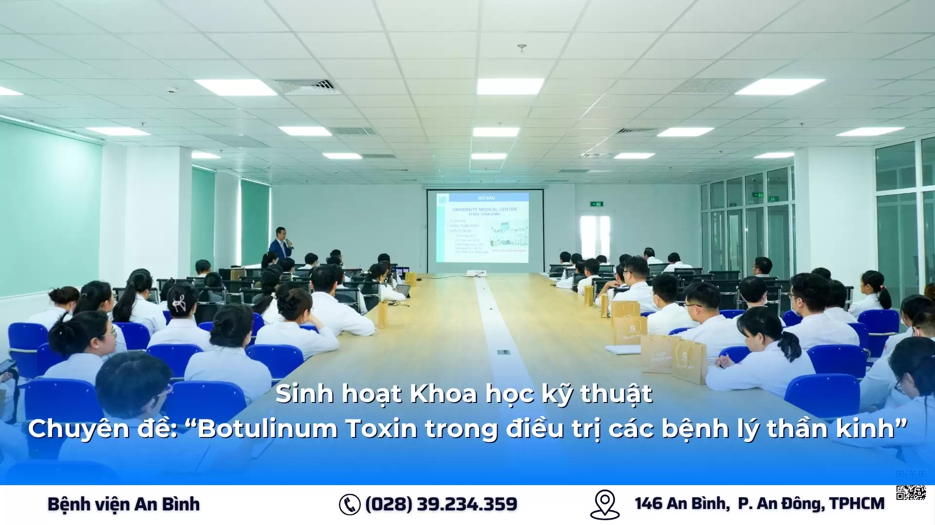 Sinh hoạt Khoa học kỹ thuật với chuyên đề: “Botulinum Toxin trong điều trị các bệnh lý thần kinh”Lưu nháp tự động