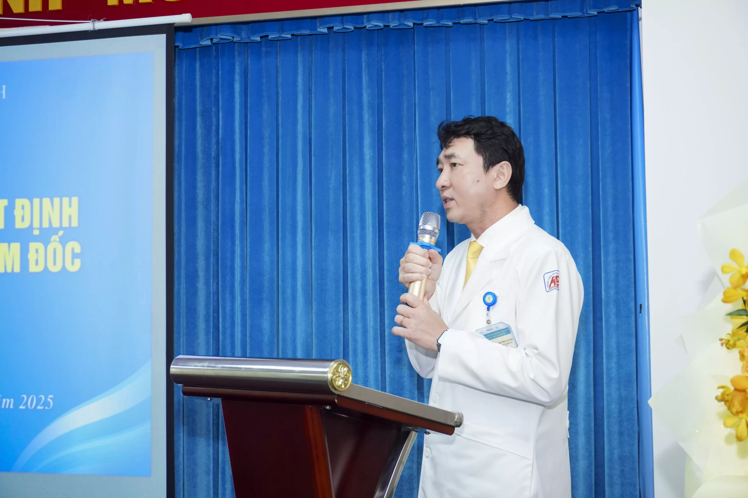 Lễ công bố và trao Quyết định bổ nhiệm lại chức vụ Giám đốc Bệnh viện An Bình