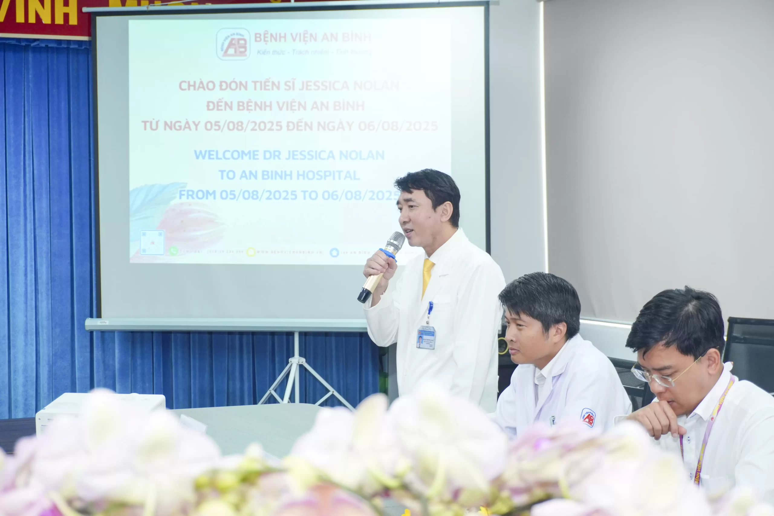 Chuyên gia Tổ chức Đột quỵ Thế giới (WSO) đến thăm và làm việc tại Bệnh viện An Bình – Đánh giá thí điểm các tiêu chí phục hồi chức năng sau đột quỵ