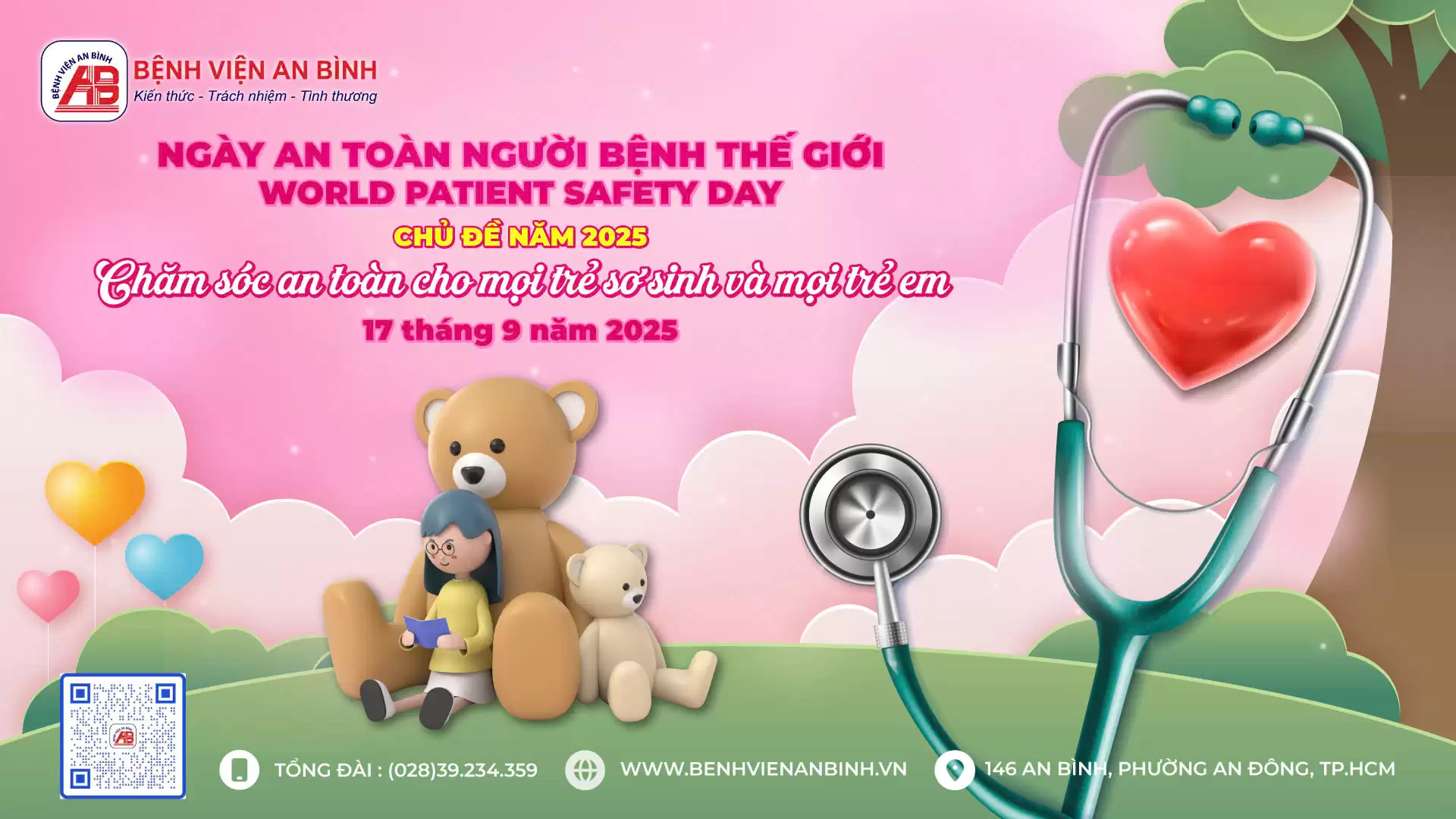 Hưởng ứng Ngày An toàn người bệnh Thế giới &#8211; World Patient Safety Day (17/9/2025)