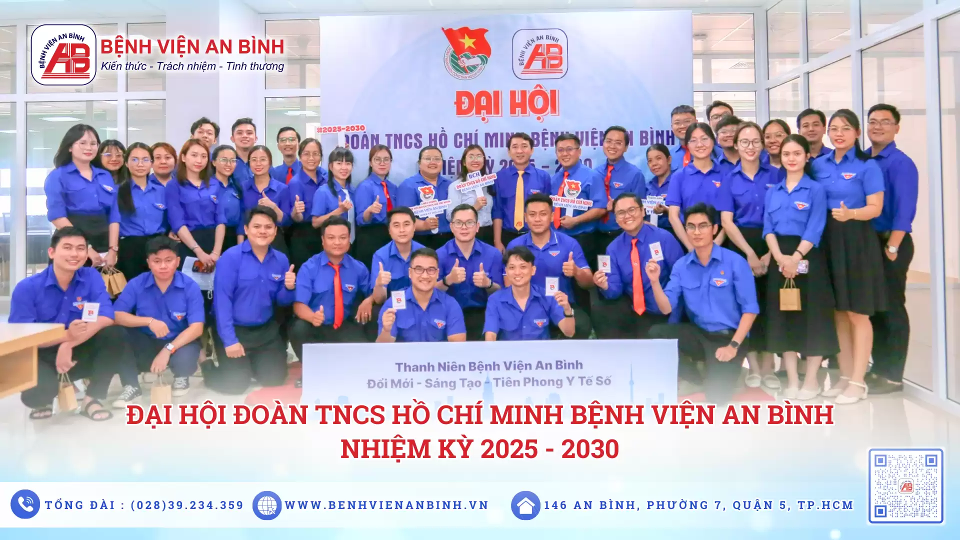 Đai hội Đoàn TNCS Hồ Chí Minh Bệnh viện An Bình nhiệm kỳ 2025-2030