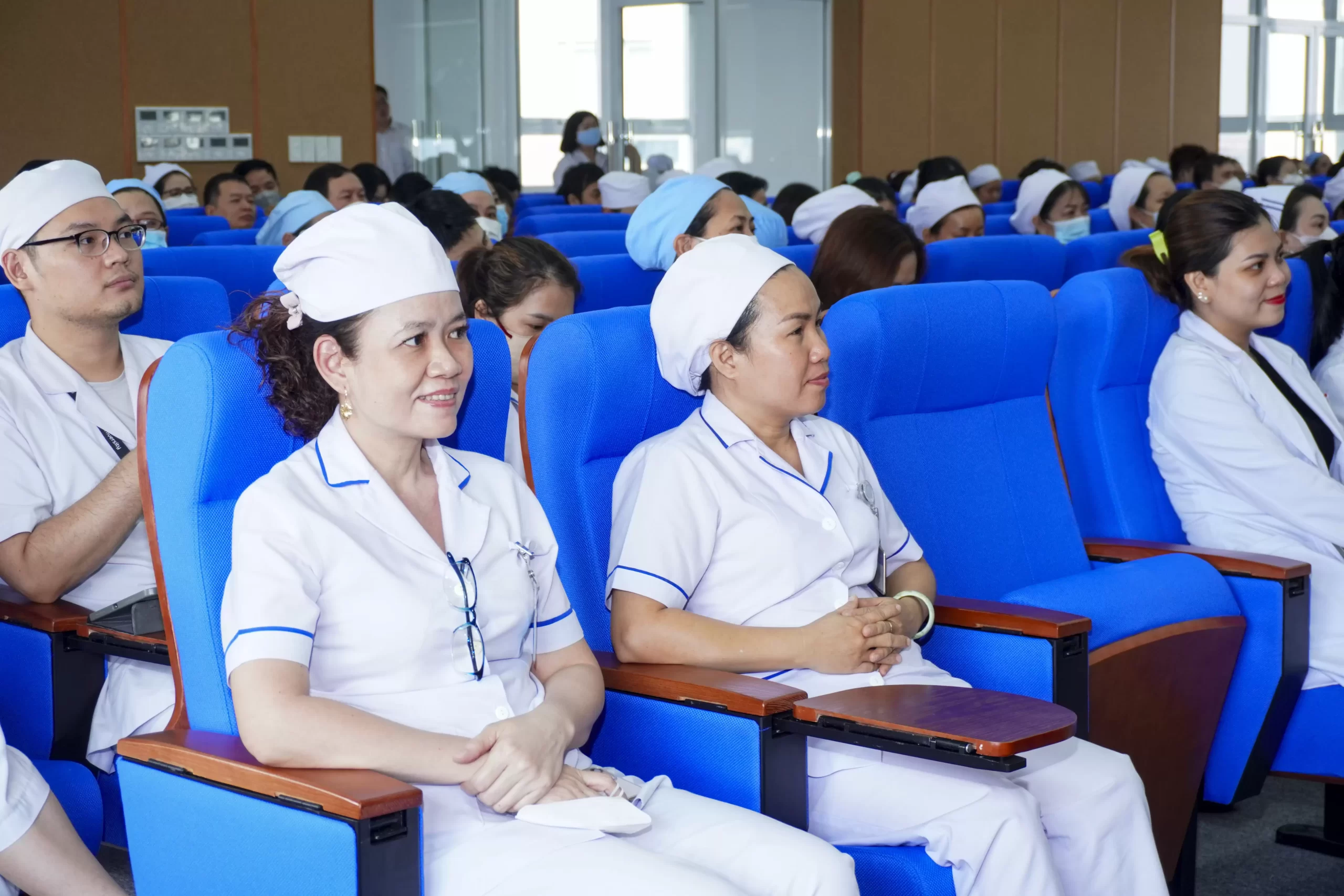 Huấn luyện và diễn tập phòng cháy chữa cháy và cứu nạn cứu hộ năm 2025 tại Bệnh viện An Bình.