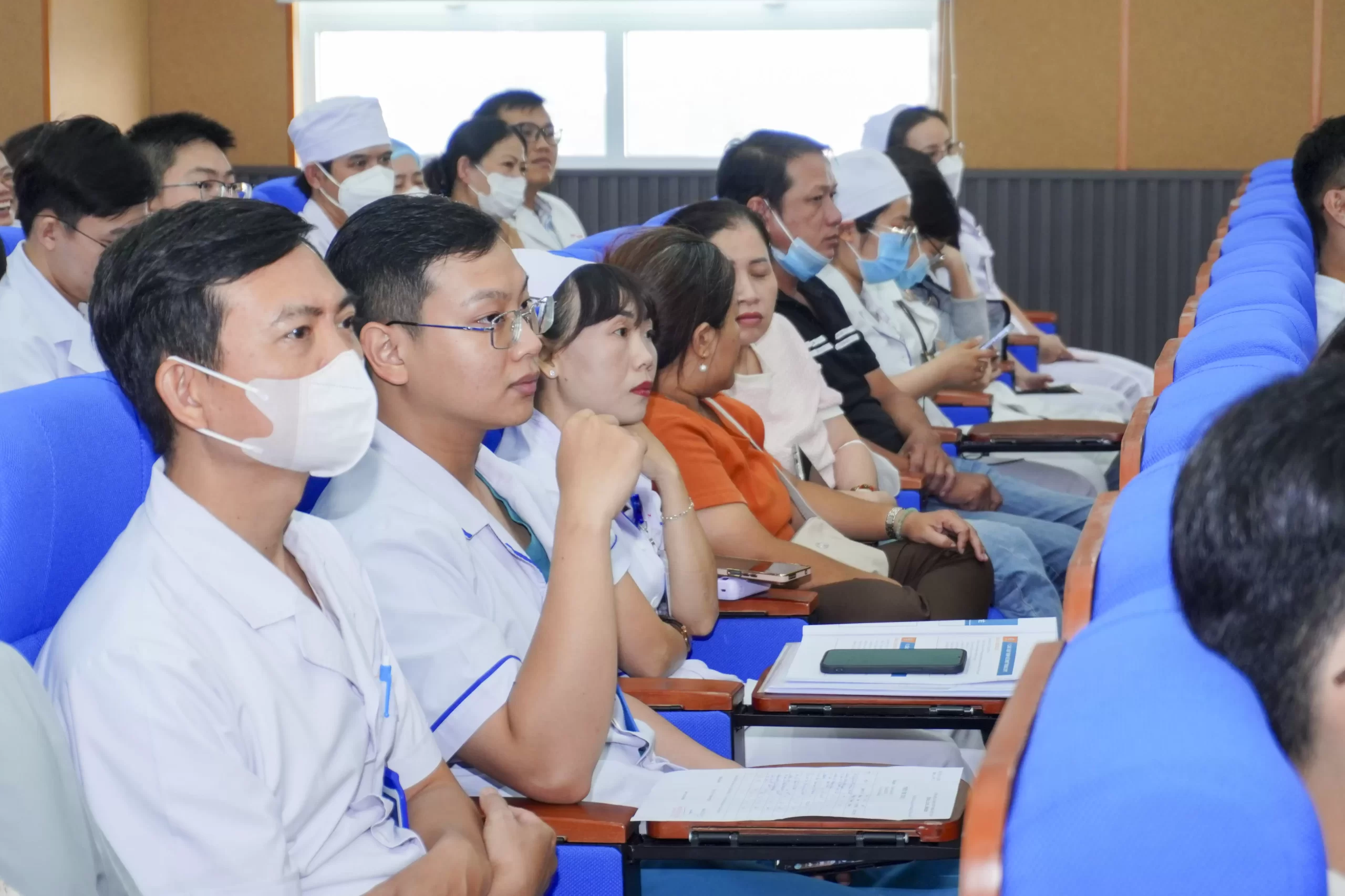Huấn luyện và diễn tập phòng cháy chữa cháy và cứu nạn cứu hộ năm 2025 tại Bệnh viện An Bình.