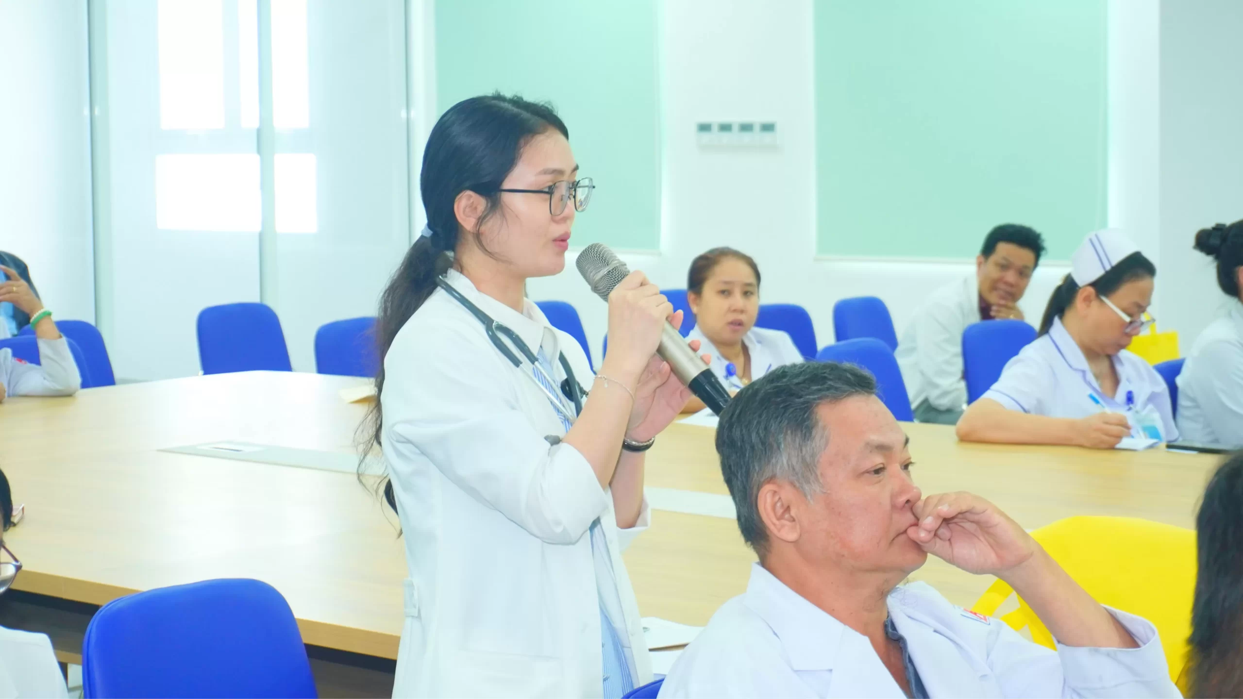 Sinh hoạt khoa học kỹ thuật chuyên đề: &#8220;Vì là phổi khỏe&#8221;