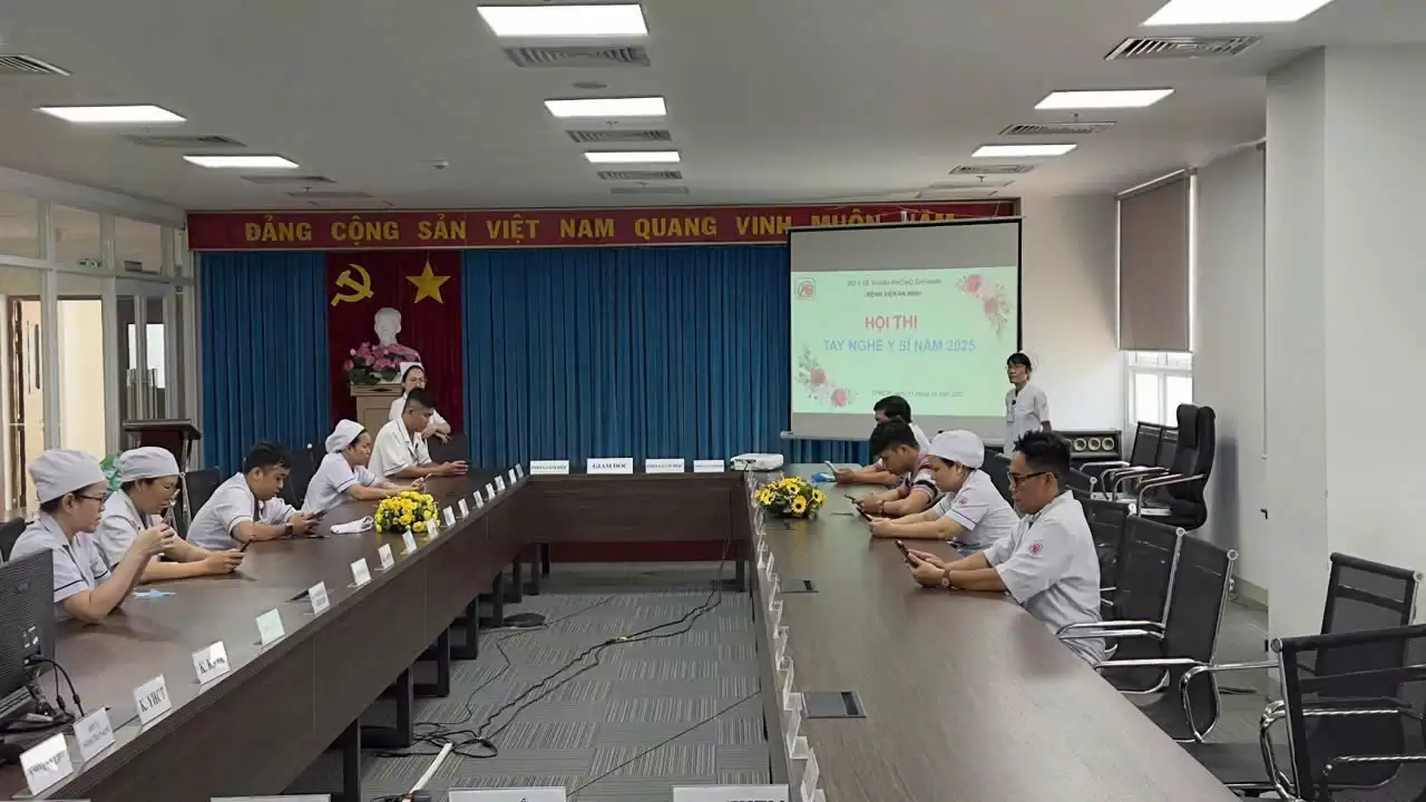 Bệnh viện An Bình tổ chức Tổng kết Hội thi Tay nghề Dược – Kỹ thuật Y – Y sĩ năm 2025
