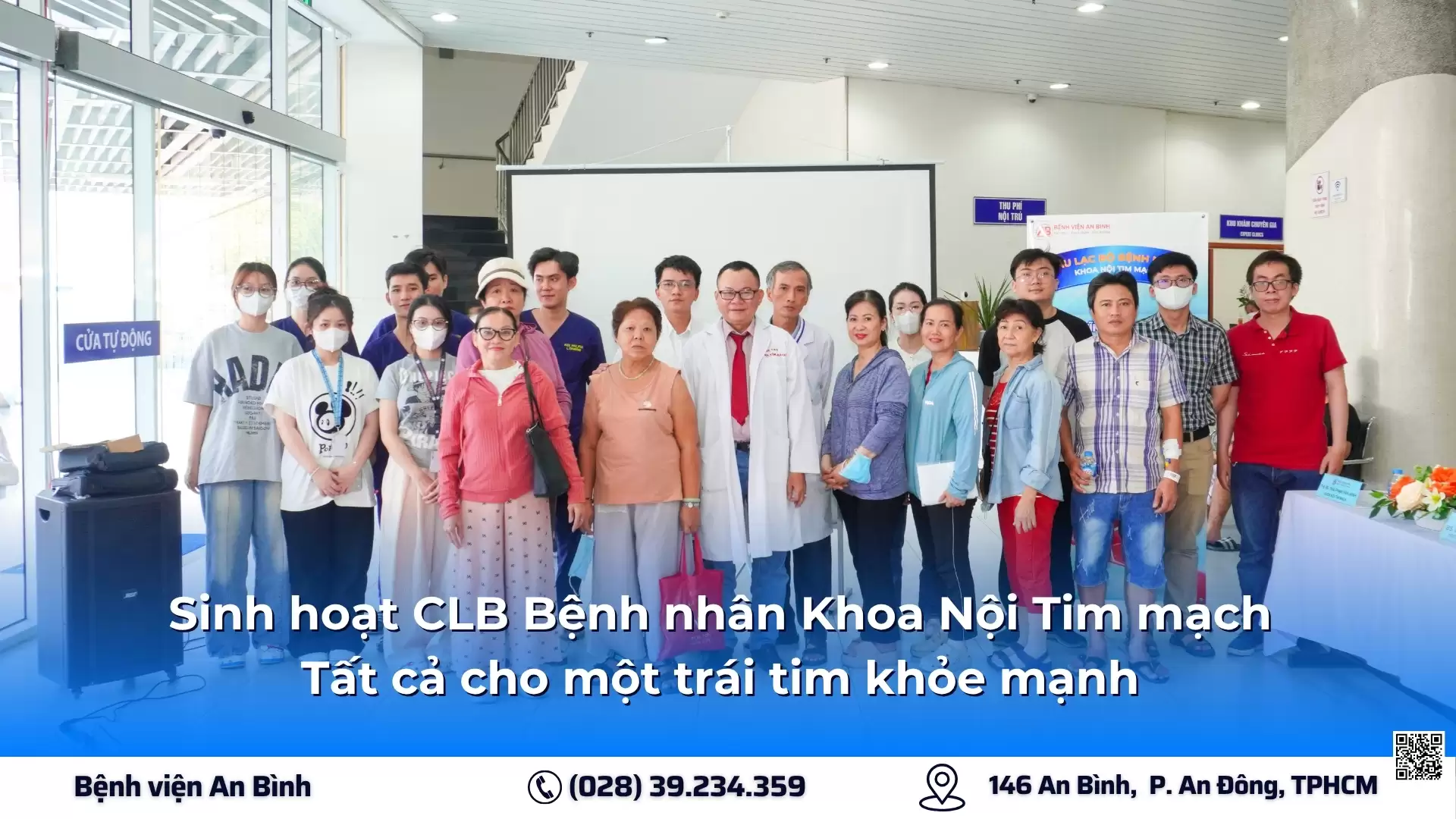 Sinh hoạt Câu lạc bộ tim mạch tháng 10 – Cùng chăm sóc trái tim khỏe mạnh.