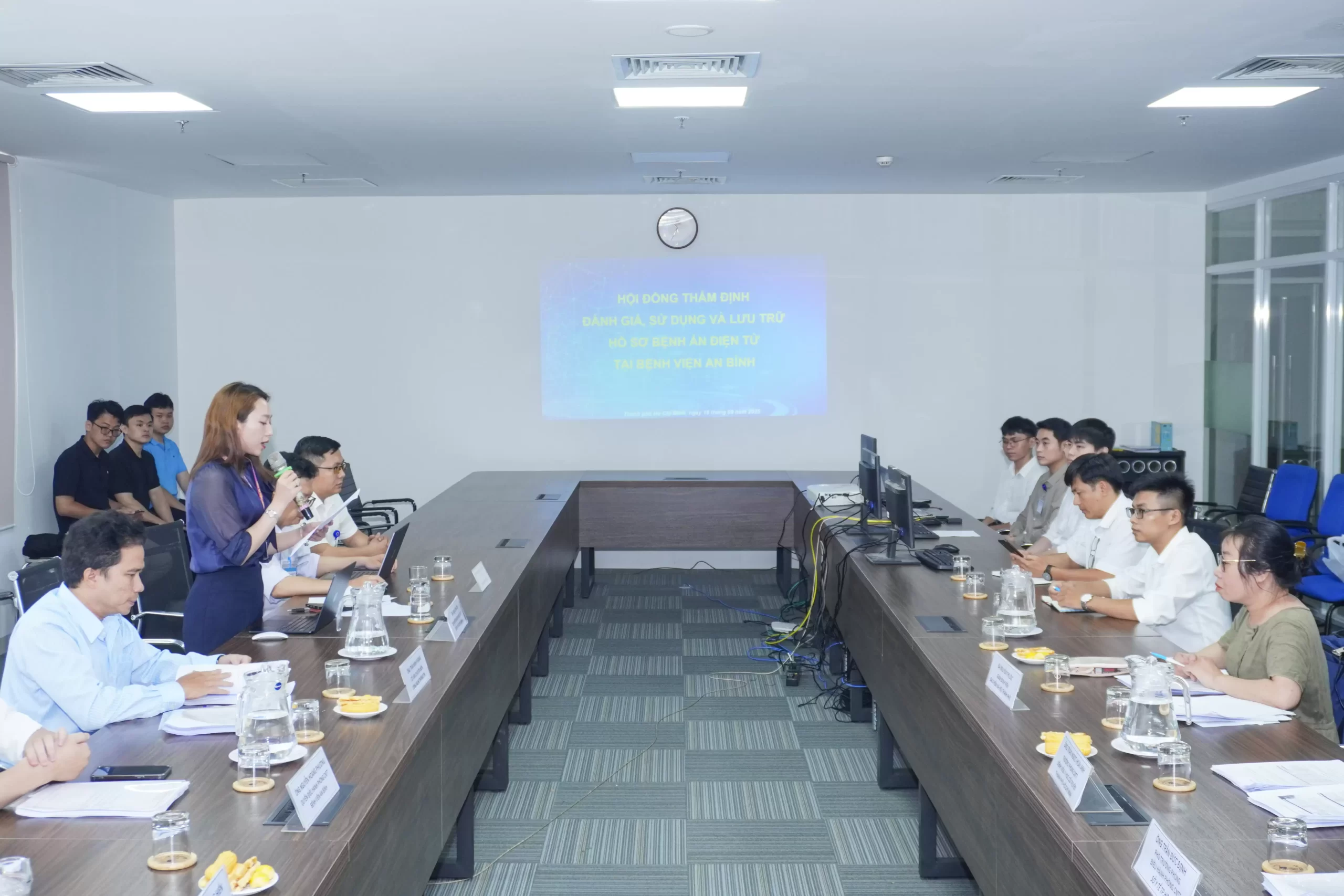 Thẩm định Triển khai Hồ sơ bệnh án điện tử (EMR) tại Bệnh viện An Bình.
