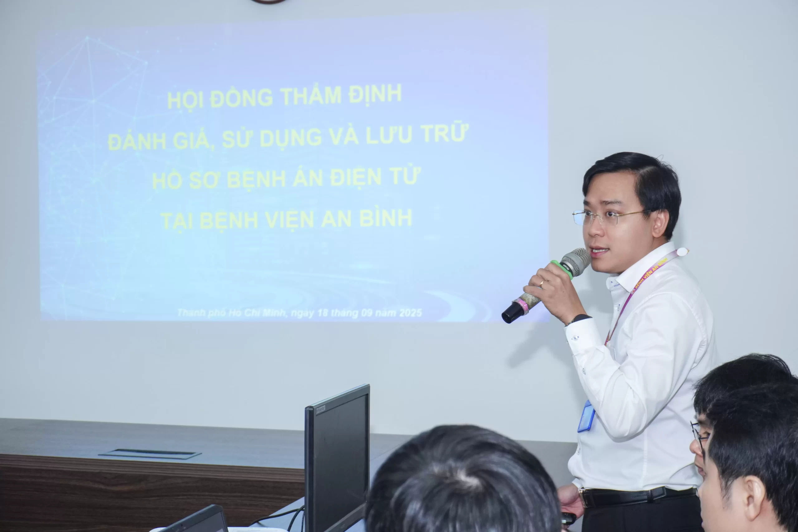 Thẩm định Triển khai Hồ sơ bệnh án điện tử (EMR) tại Bệnh viện An Bình.