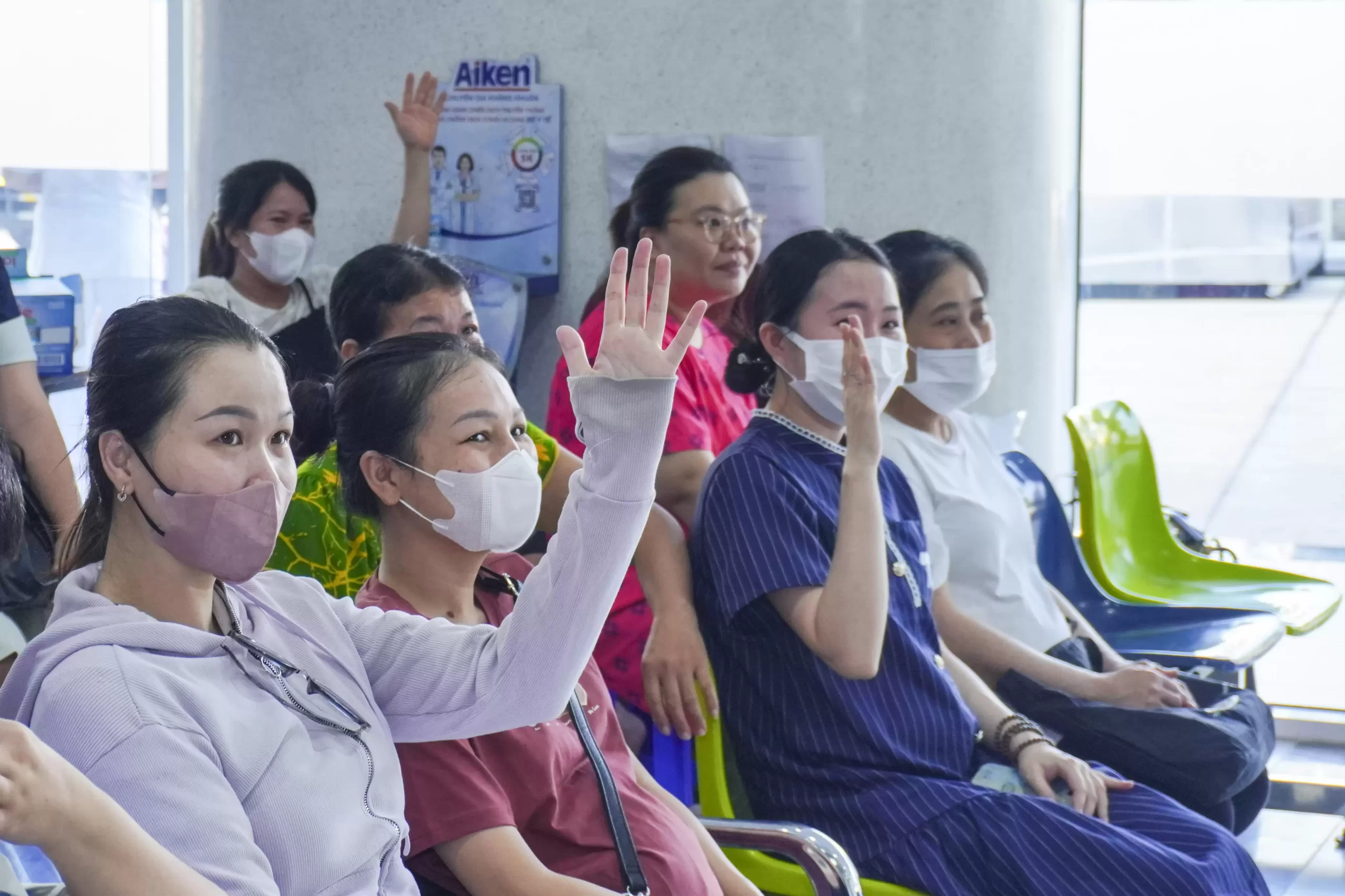 Lớp học tiền sản tháng 10 – Bệnh viện An Bình. Chủ đề “Dấu hiệu chuyển dạ và kỹ năng vượt cạn an toàn”