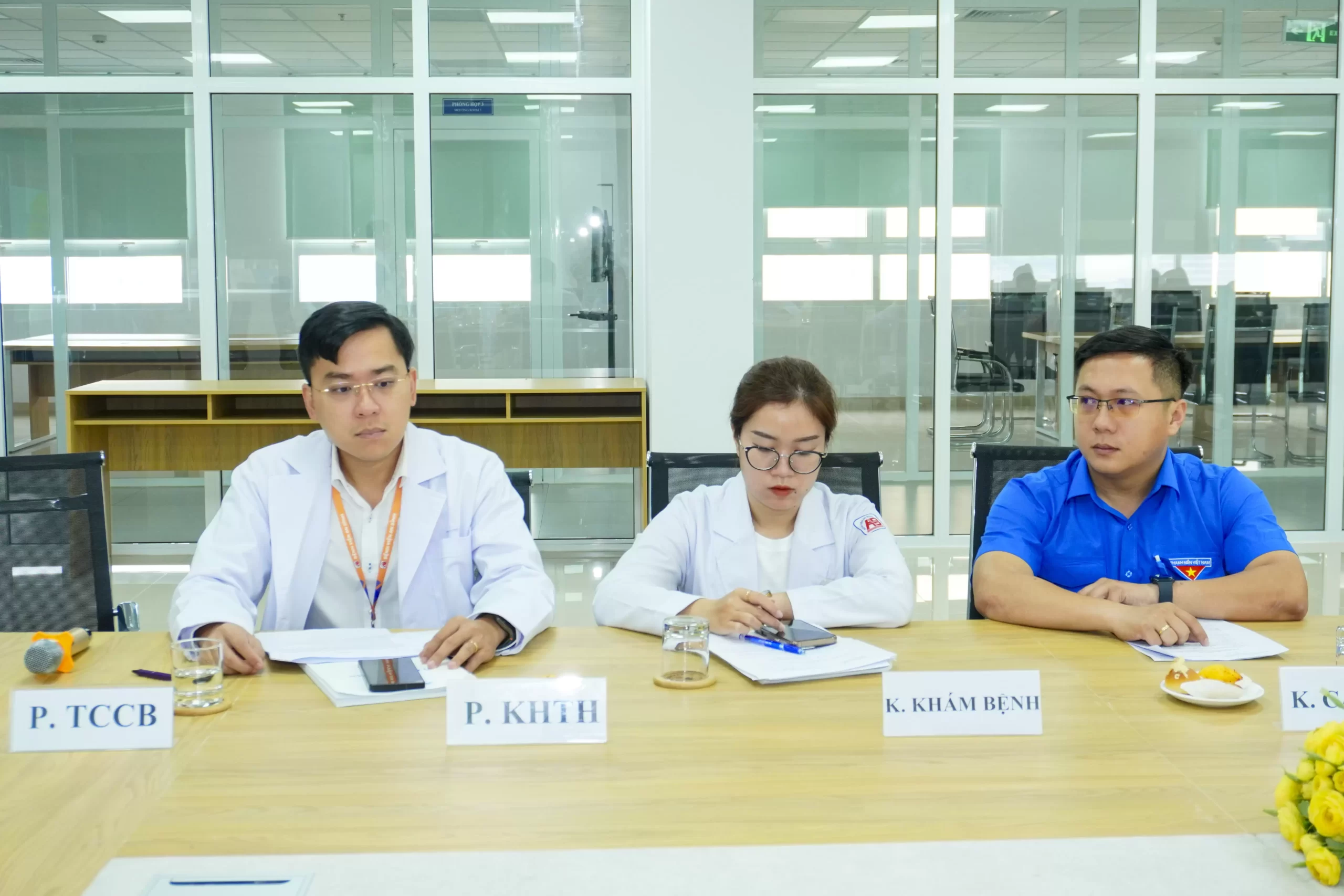 Đảng ủy Bệnh viện An Bình tổ chức buổi làm việc với Ban Chấp hành Công đoàn, Đoàn Thanh niên Cộng sản Hồ Chí Minh, Hội Cựu chiến binh Bệnh viện An Bình và bí thư các chi bộ trực thuộc.