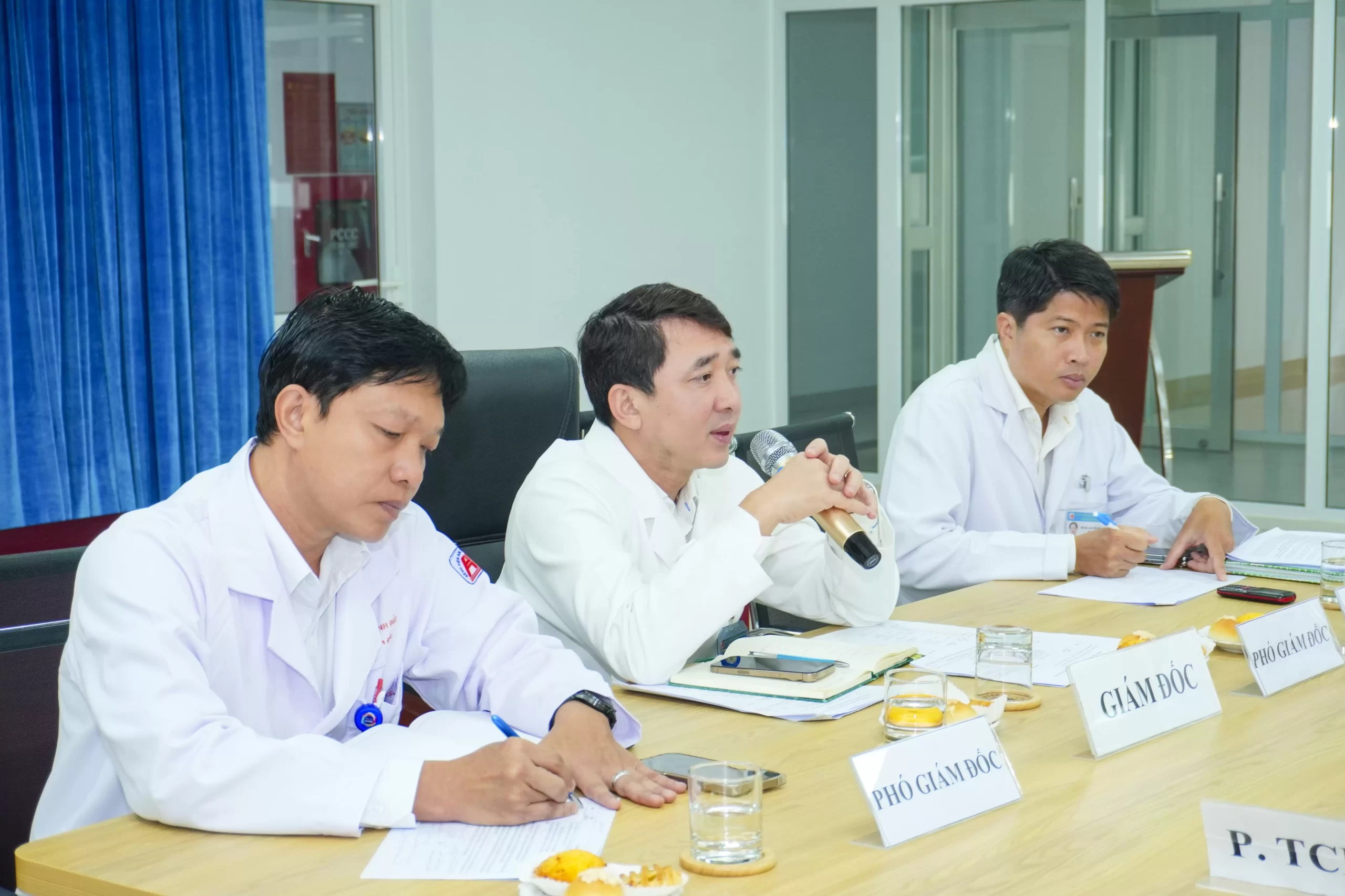 Đảng ủy Bệnh viện An Bình tổ chức buổi làm việc với Ban Chấp hành Công đoàn, Đoàn Thanh niên Cộng sản Hồ Chí Minh, Hội Cựu chiến binh Bệnh viện An Bình và bí thư các chi bộ trực thuộc.