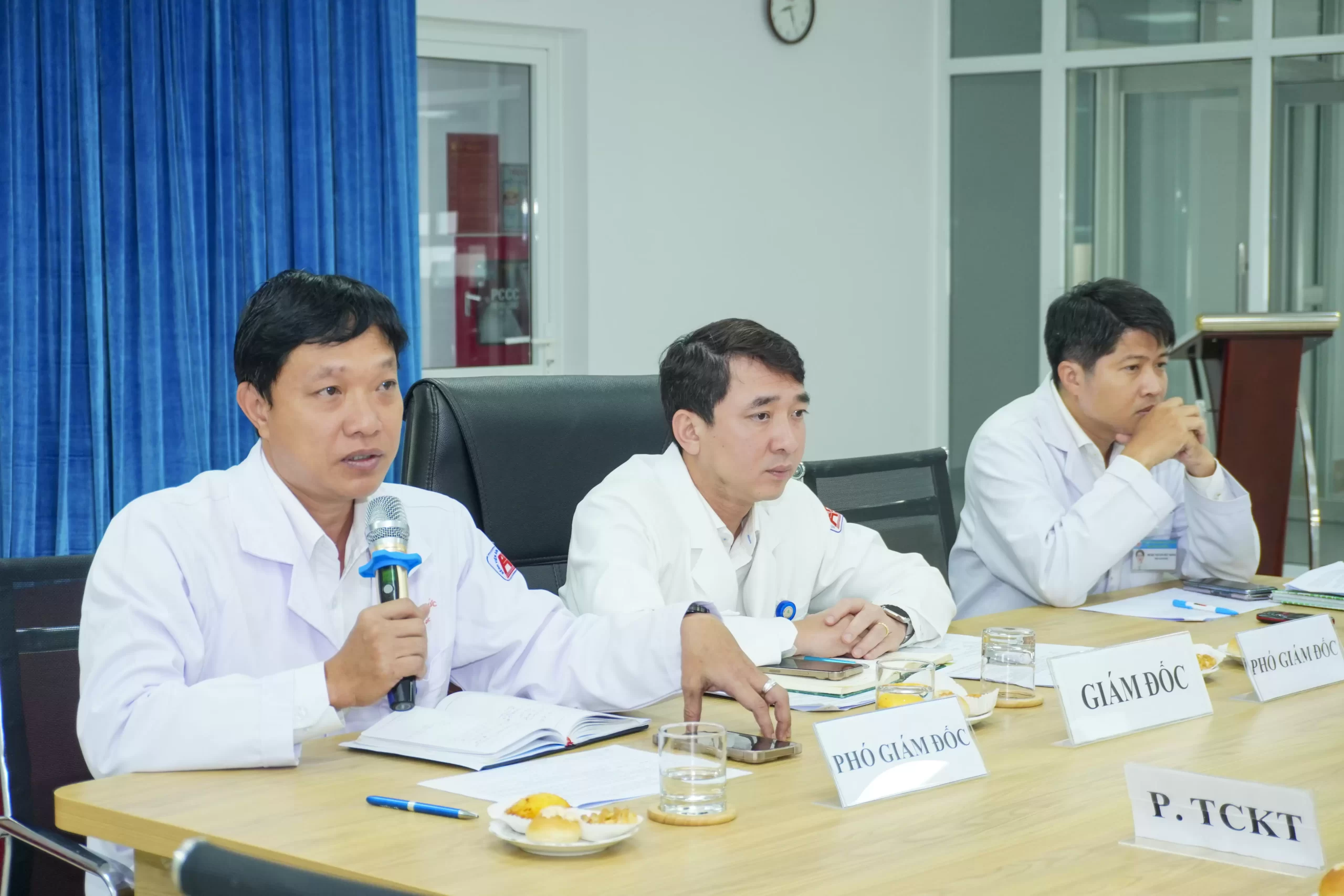 Đảng ủy Bệnh viện An Bình tổ chức buổi làm việc với Ban Chấp hành Công đoàn, Đoàn Thanh niên Cộng sản Hồ Chí Minh, Hội Cựu chiến binh Bệnh viện An Bình và bí thư các chi bộ trực thuộc.