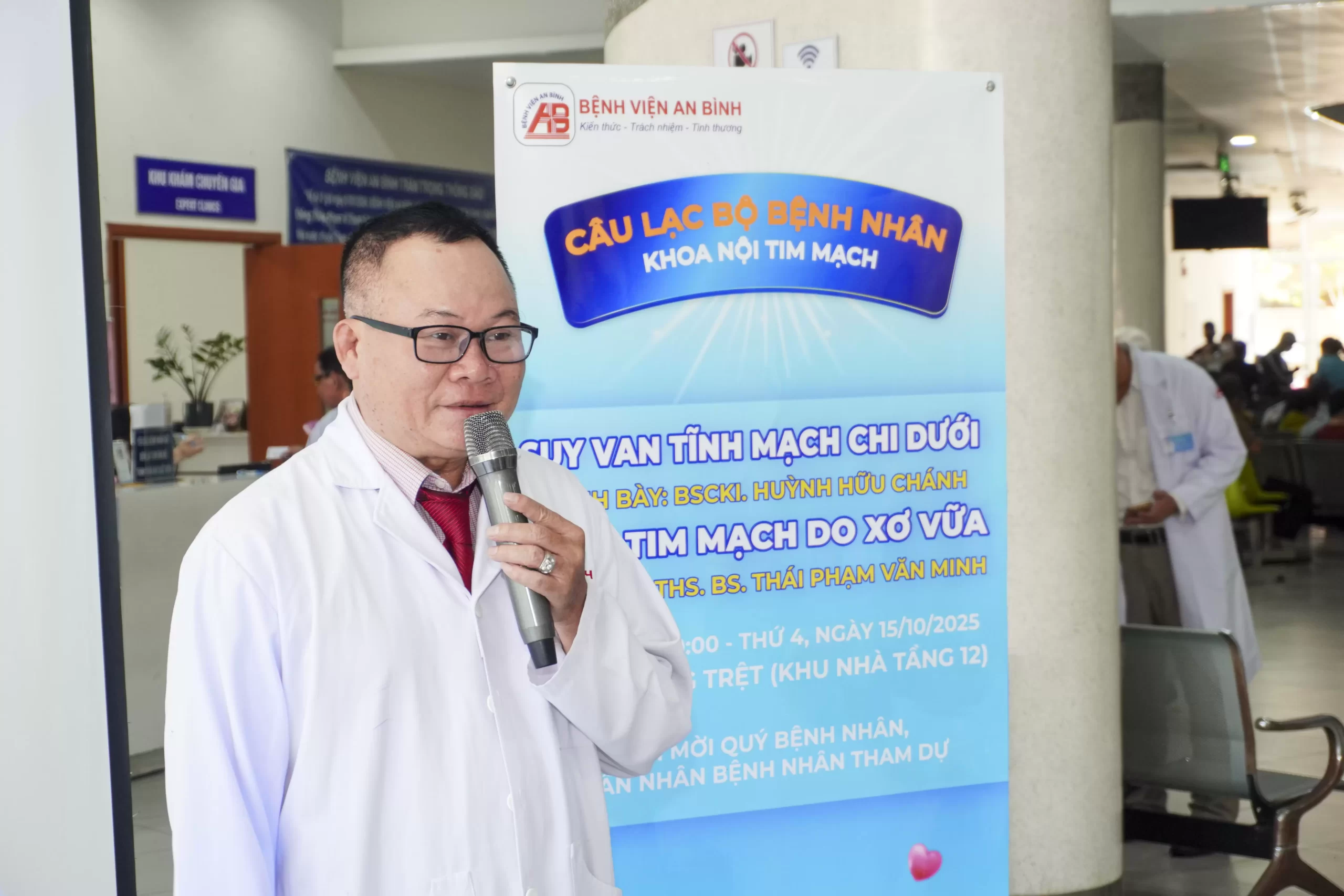 Sinh hoạt Câu lạc bộ tim mạch tháng 10 – Cùng chăm sóc trái tim khỏe mạnh.
