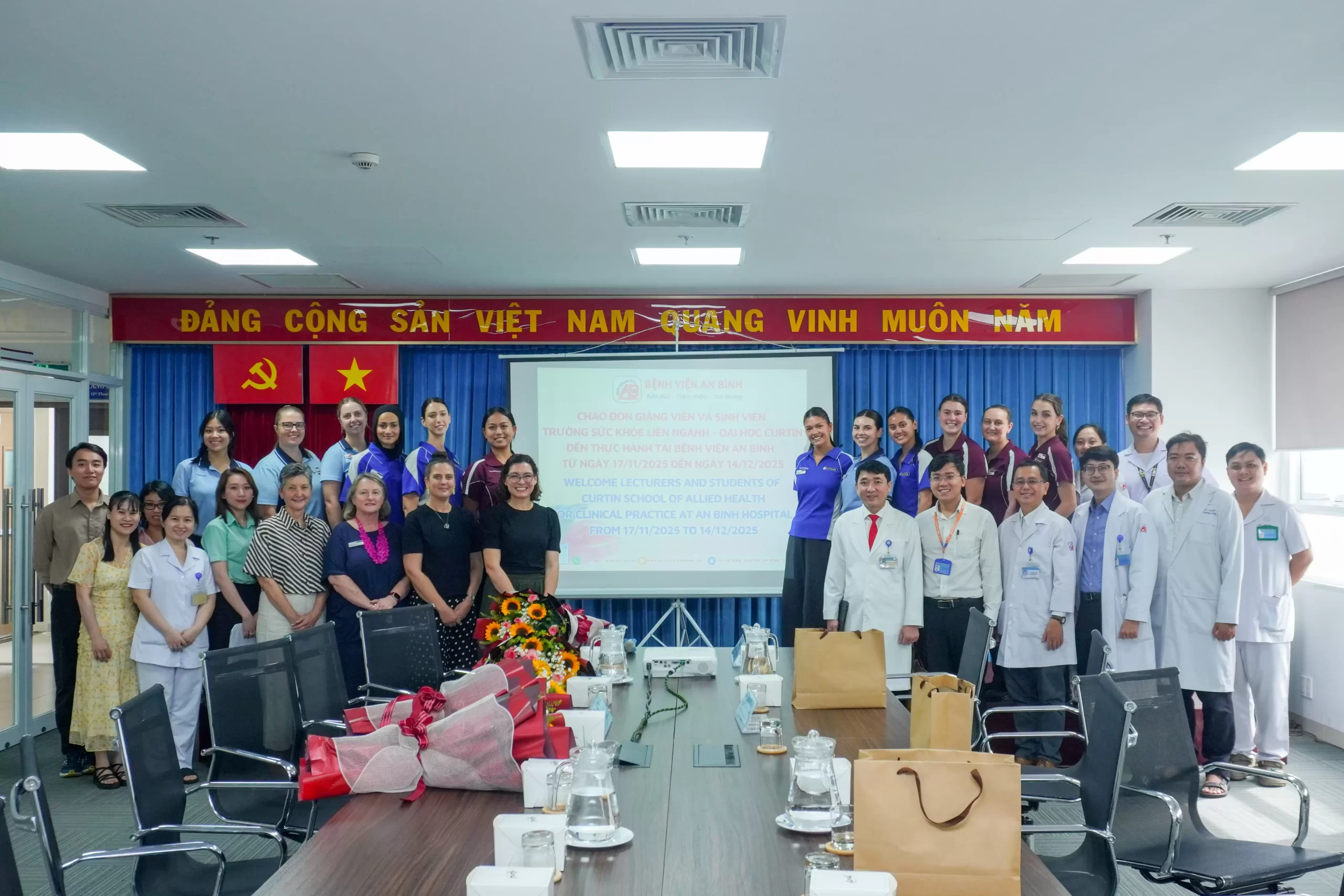 Bệnh viện An Bình tăng cường hợp tác quốc tế: Đón tiếp Đoàn thứ ba từ Trường Sức khoẻ Liên ngành – Đại Học Curtin (Úc) trong năm 2025