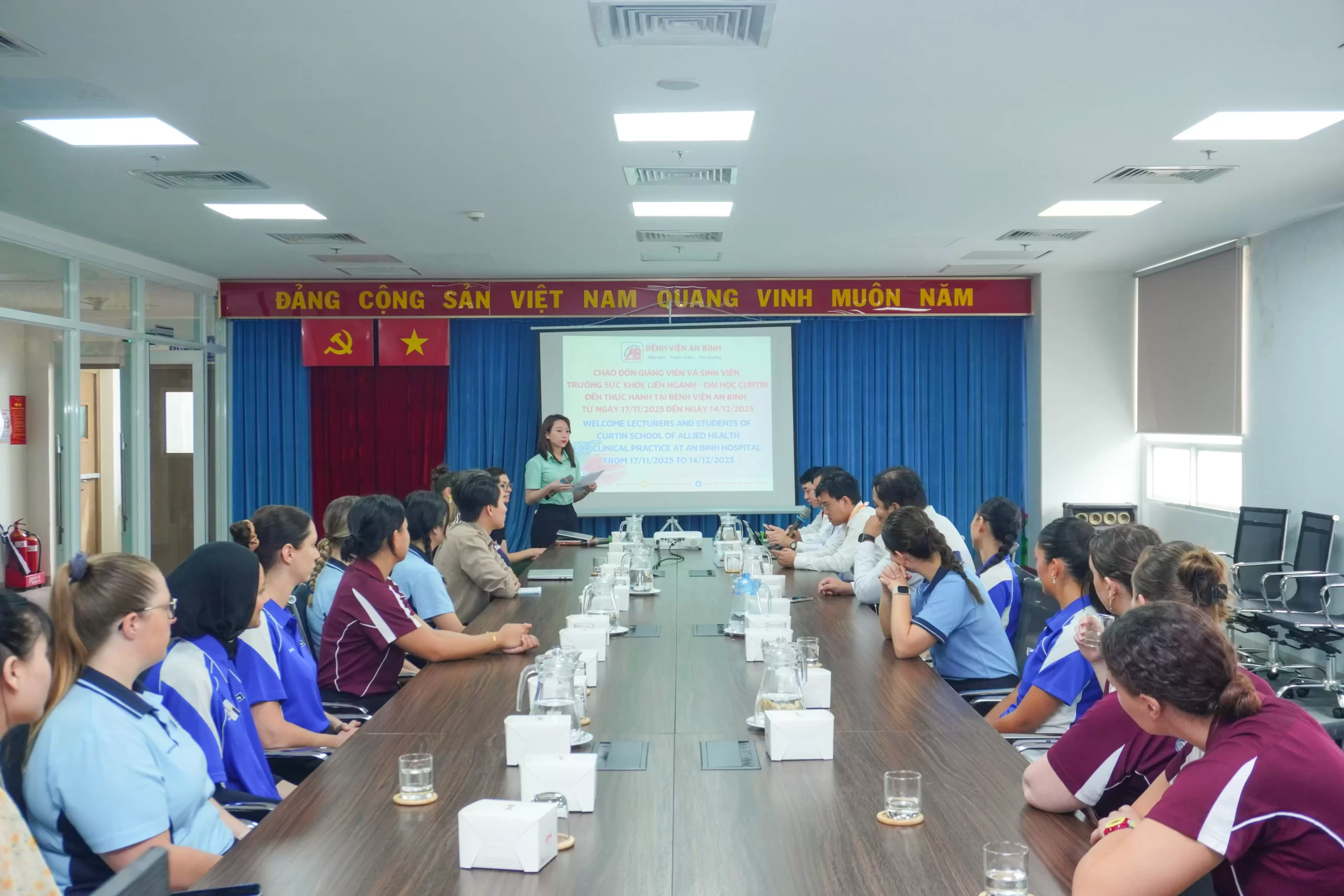 Bệnh viện An Bình tăng cường hợp tác quốc tế: Đón tiếp Đoàn thứ ba từ Trường Sức khoẻ Liên ngành – Đại Học Curtin (Úc) trong năm 2025