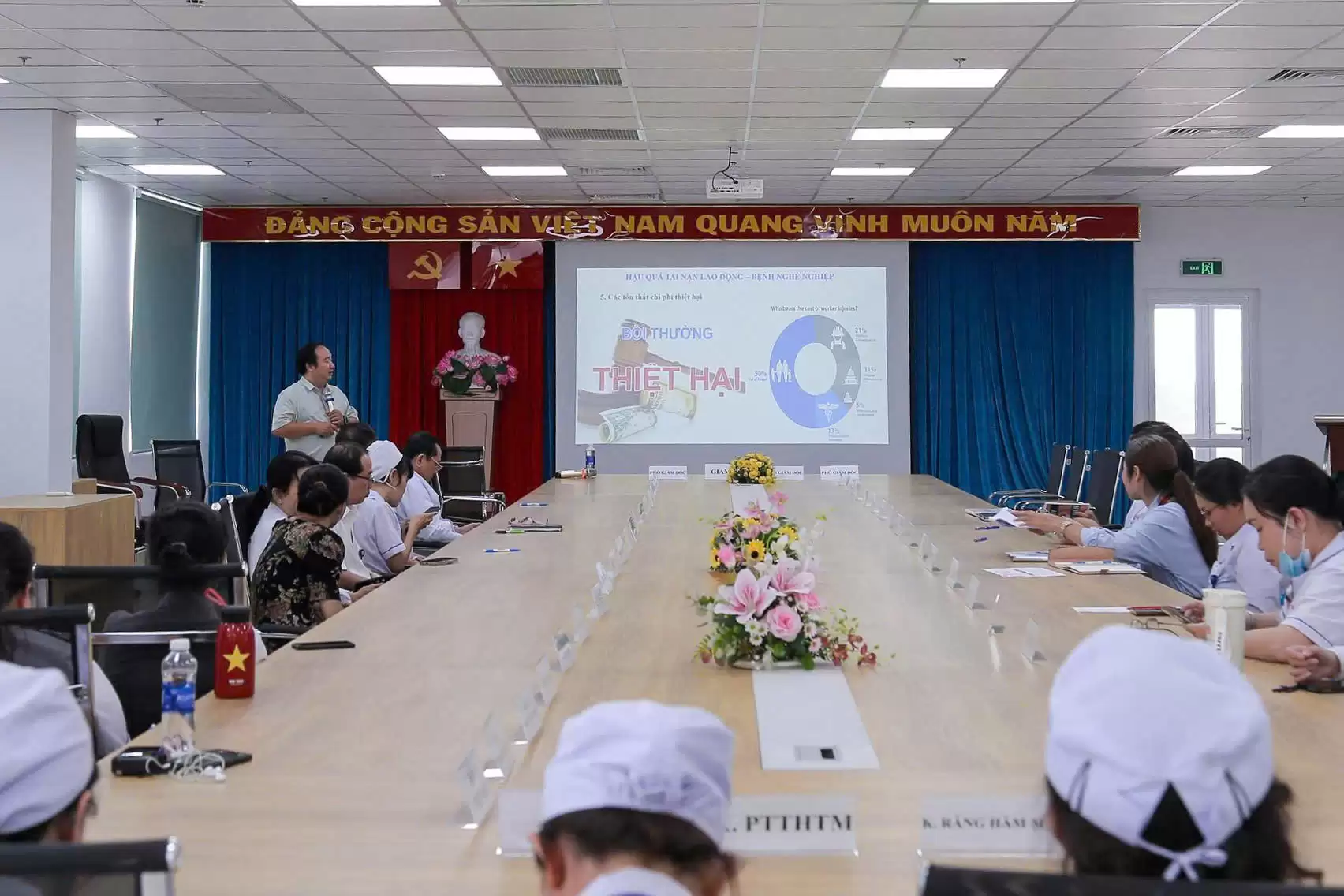 Bệnh viện An Bình tập huấn An toàn vệ sinh lao động 2025