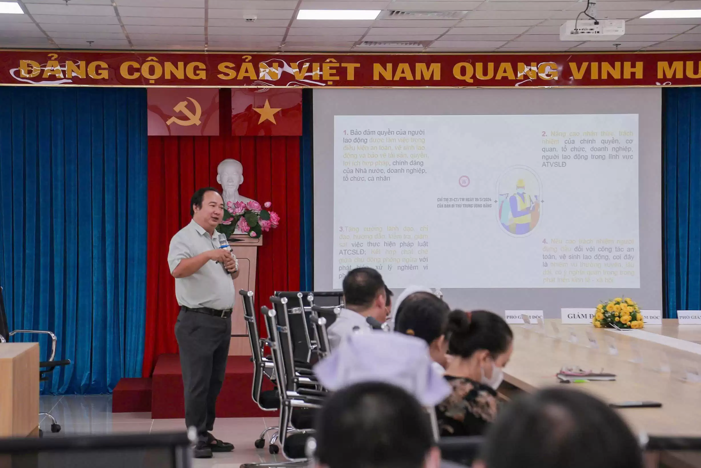 Bệnh viện An Bình tập huấn An toàn vệ sinh lao động 2025