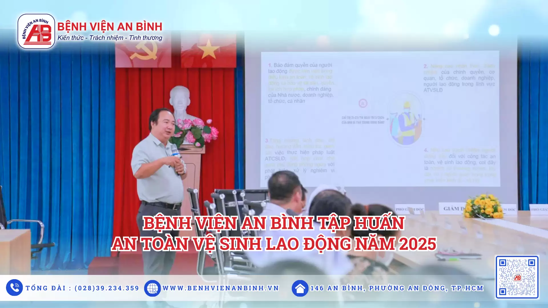 Bệnh viện An Bình tập huấn An toàn vệ sinh lao động 2025