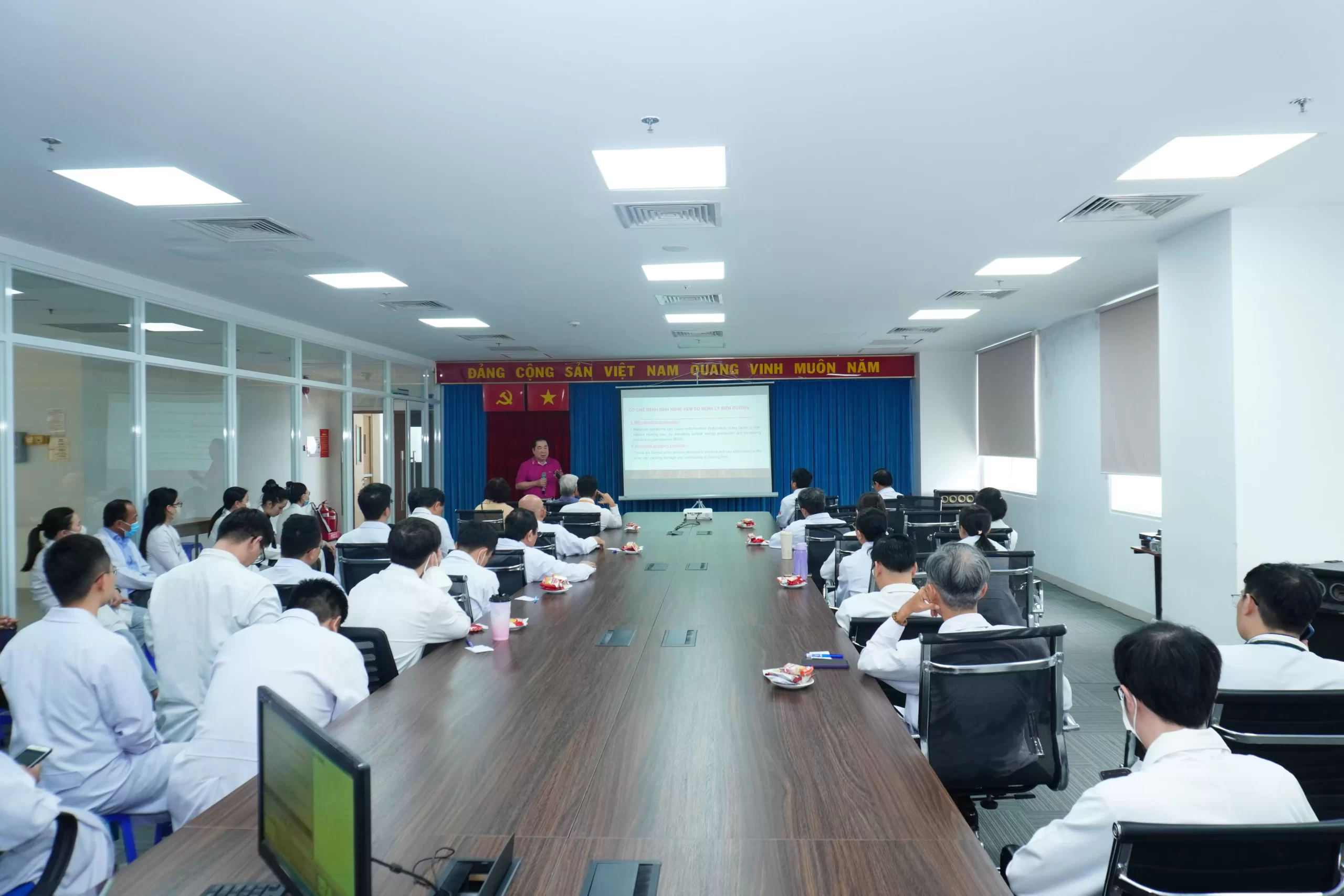 Sinh hoạt khoa học tại Bệnh viện An Bình: “Suy giảm thính lực và rối loạn tiền đình trong các rối loạn chuyển hóa – giá trị thực tiễn trong phát hiện và quản lý”