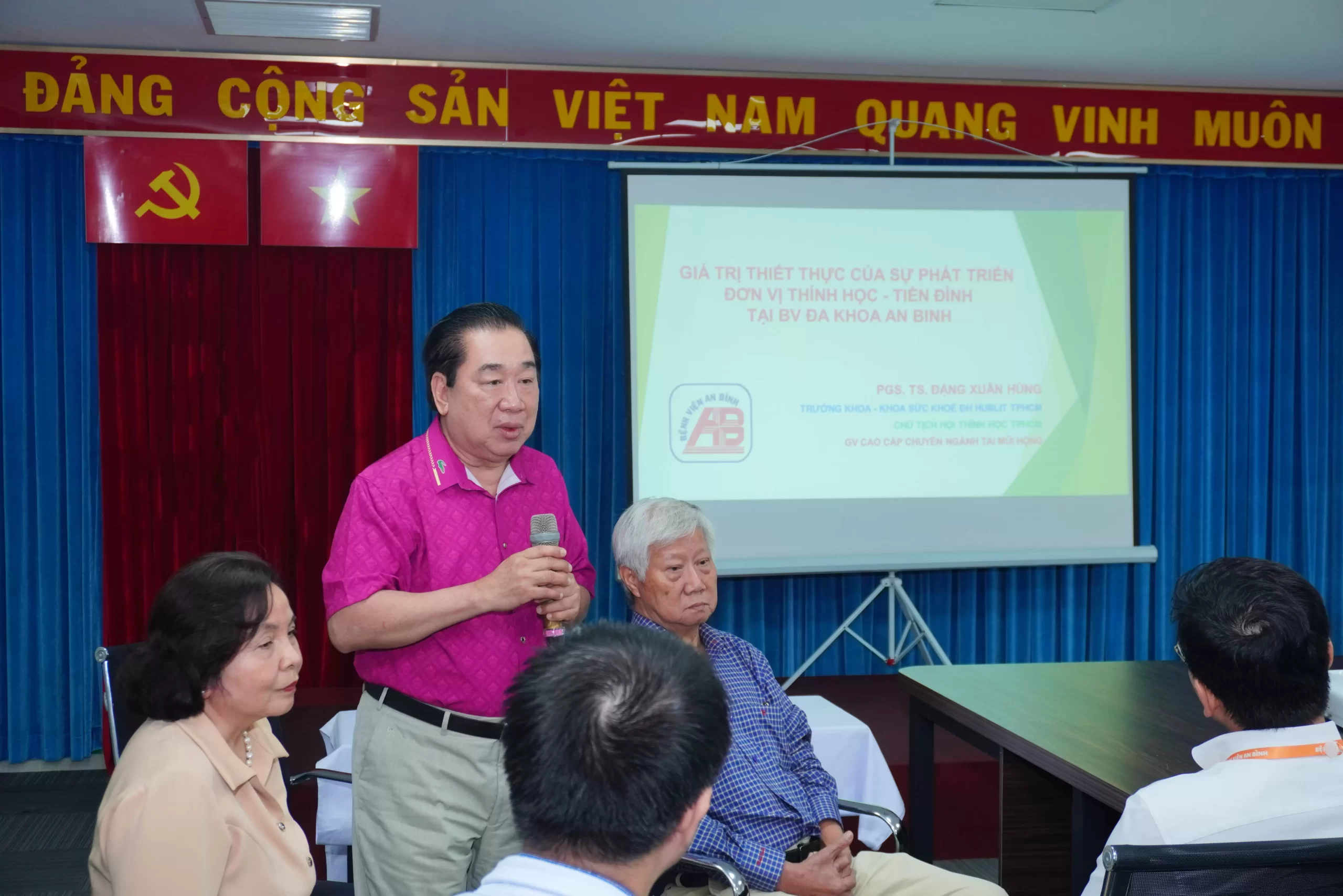 Sinh hoạt khoa học tại Bệnh viện An Bình: “Suy giảm thính lực và rối loạn tiền đình trong các rối loạn chuyển hóa – giá trị thực tiễn trong phát hiện và quản lý”
