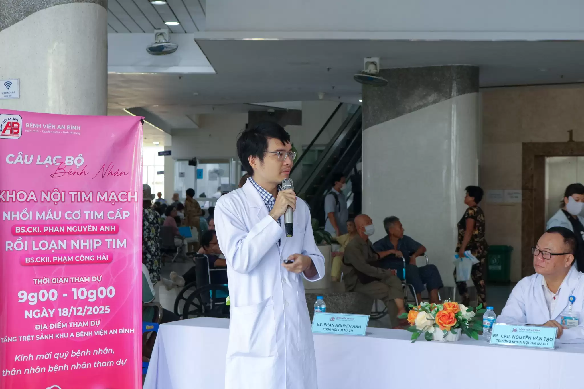 Sinh hoạt Câu lạc bộ tim mạch – Cùng nâng cao hiểu biết về Nhồi máu cơ tim