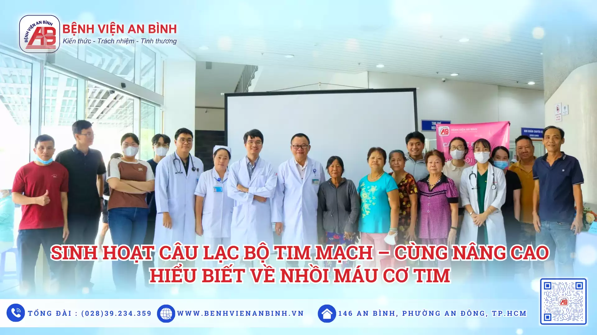 Sinh hoạt Câu lạc bộ tim mạch – Cùng nâng cao hiểu biết về Nhồi máu cơ tim
