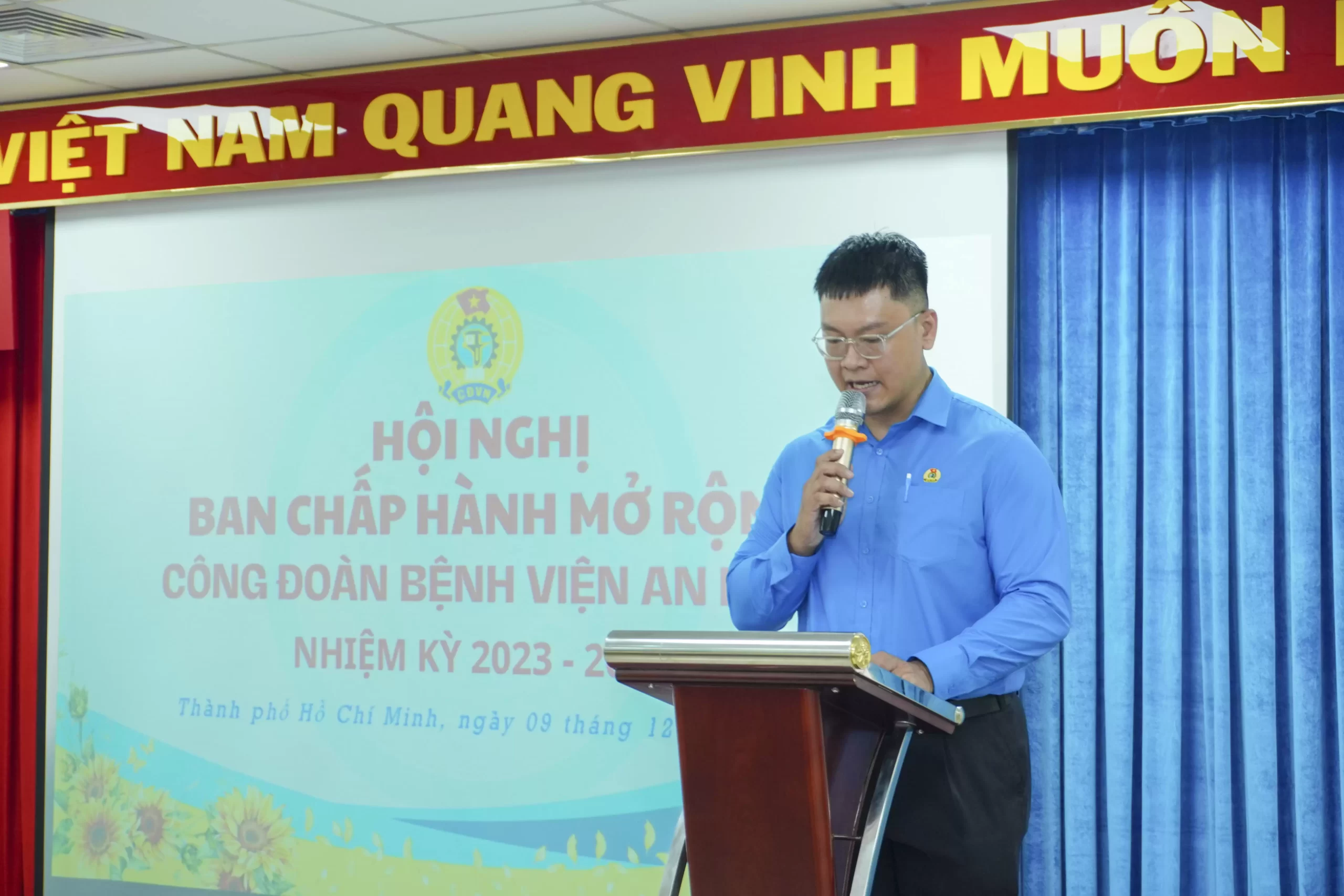 Hội nghị Ban chấp hành mở rộng Công đoàn Bệnh viện An Bình nhiệm kỳ 2023-2028